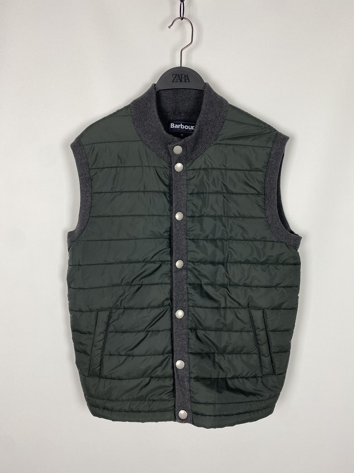 Barbour Barbour Essential Poly&Cotton Gilet Quilted Vest Size US S / EU 44-46 / 1 - 1 Thumbnail