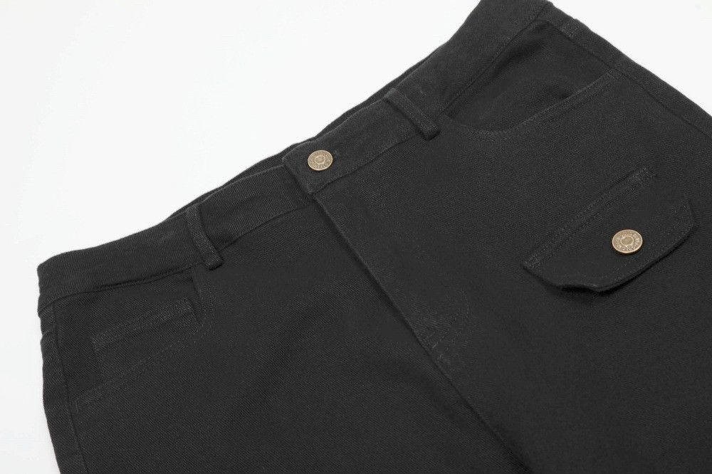 Vintage Men's multi-pocket workwear flared pants with laces Size US 32 / EU 48 - 3 Thumbnail