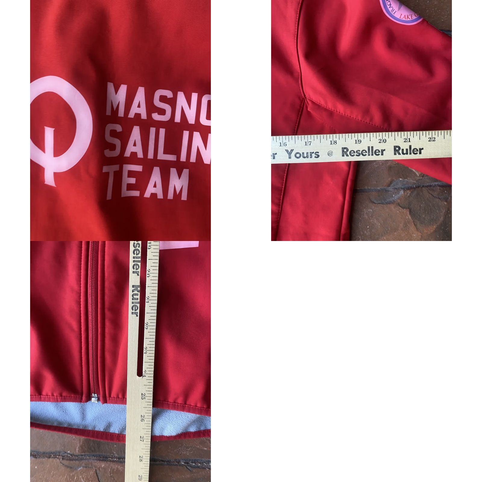 Vintage Clique Masnou Sailing Team Kilian Martin Tech Jacket Small Red Zipper Hoodie Jacket Men S Red Zipper Full Zip Lightweight Water Resistant Midi-Length Size US S / EU 44-46 / 1 - 8 Thumbnail