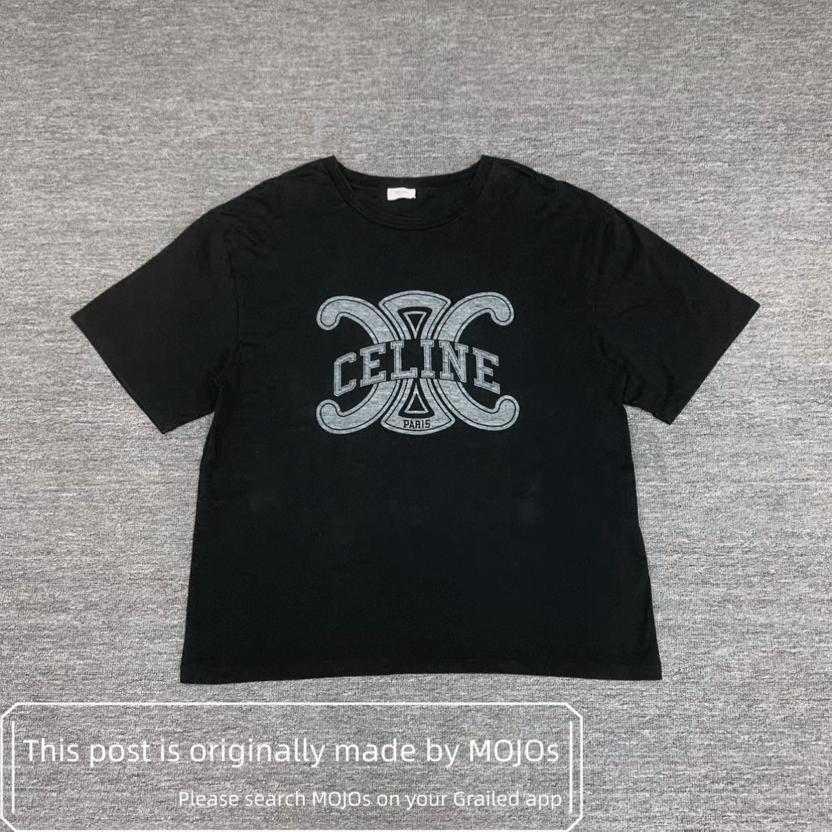 Celine Celine Classic Logo Print Tee mojos145429 Size US S / EU 44-46 / 1 - 1 Thumbnail