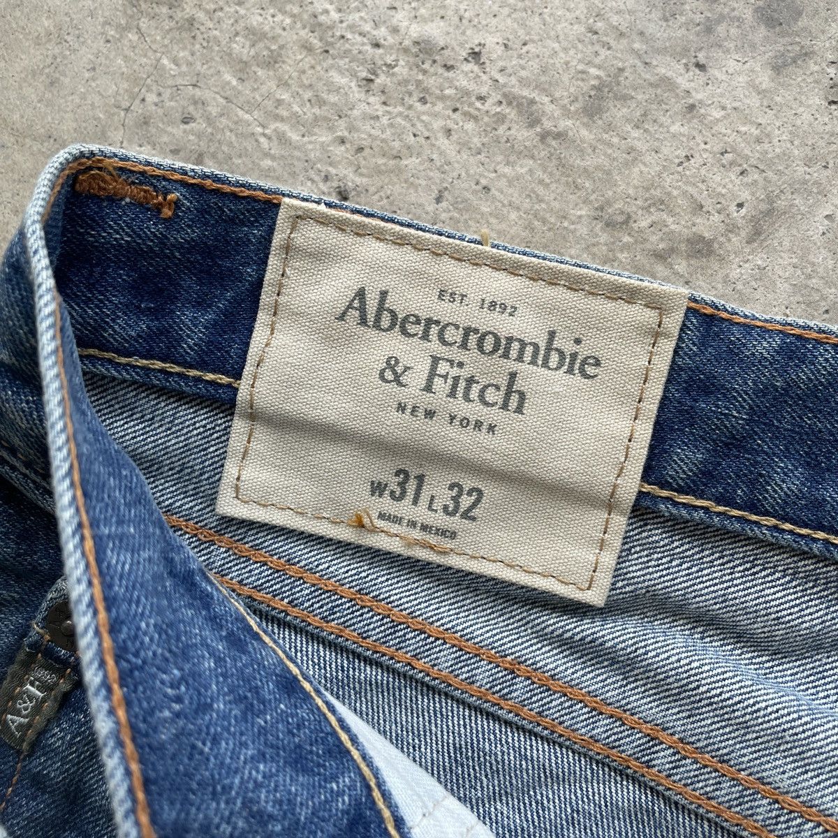 Abercrombie & Fitch Vintage Ambercrombie & Fitch Skinny Jeans Pants Denim W32 Size US 32 / EU 48 - 7 Thumbnail