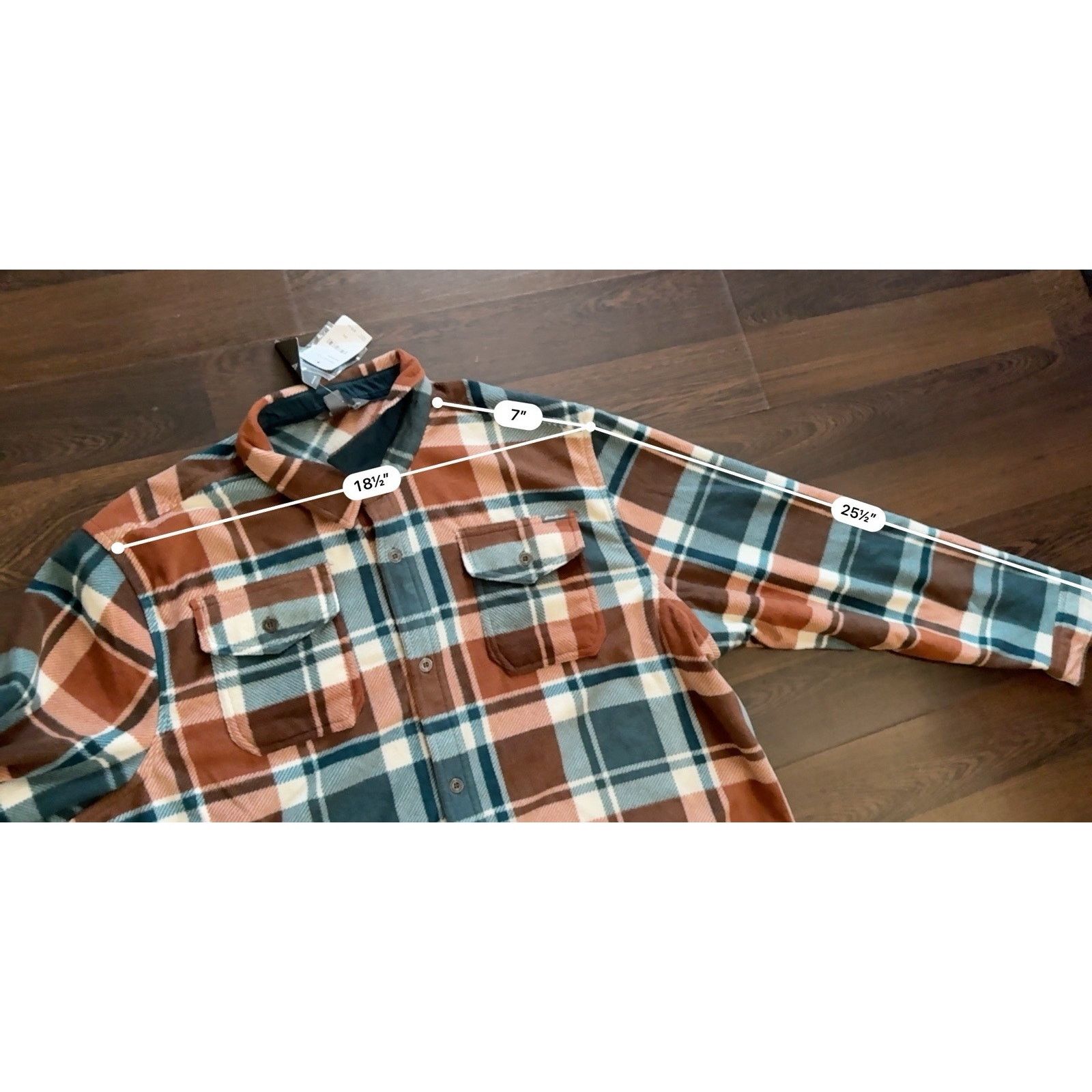 Eddie Bauer Eddie Bauer Shirt Teal Plaid Button Down Flannel $70 Sz2XL Size US XXL / EU 58 / 5 - 13 Thumbnail