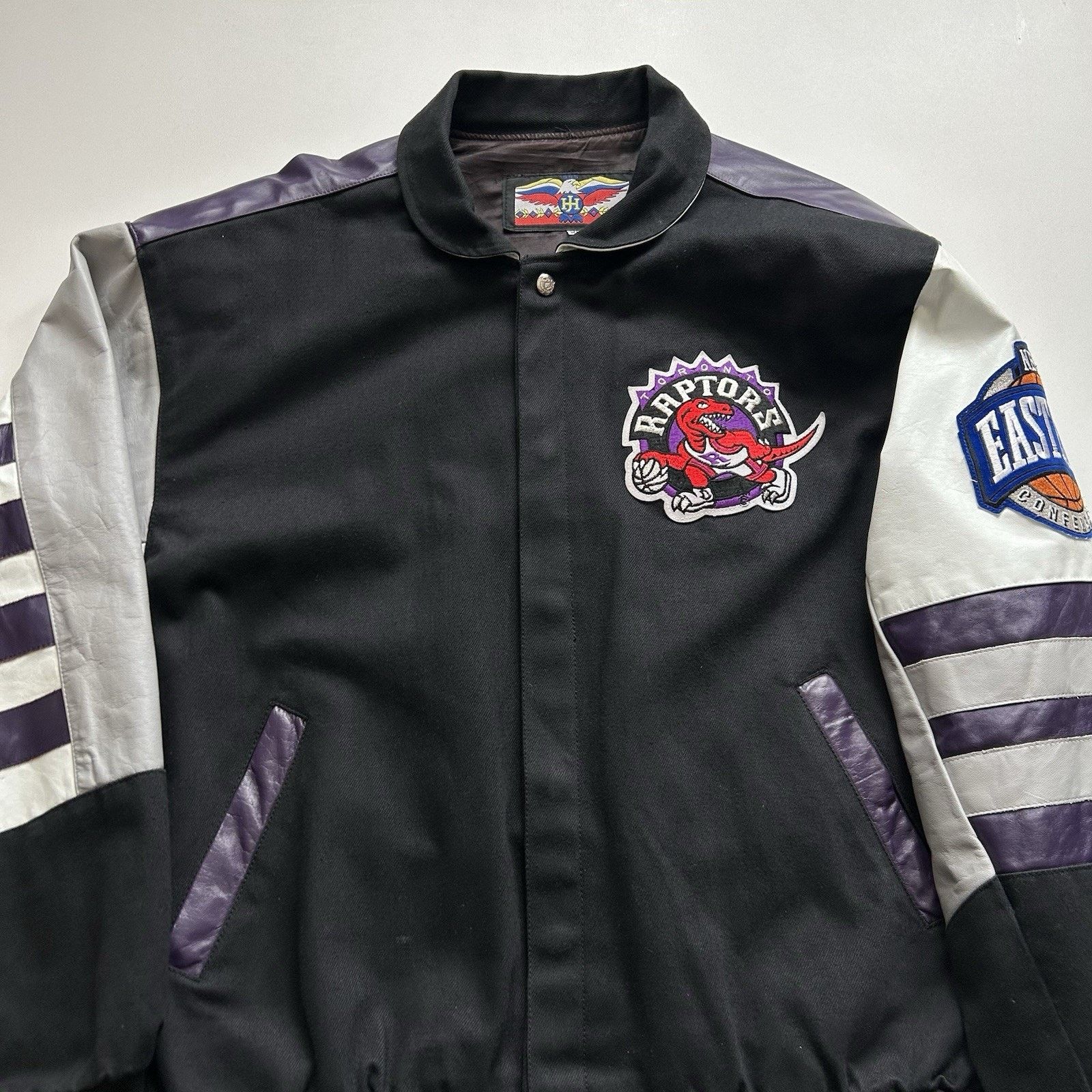 Jeff Hamilton × NBA × Vintage Vintage 90s Jeff Hamilton NBA Toronto Raptors Jacket Size XL Size US XL / EU 56 / 4 - 5 Thumbnail