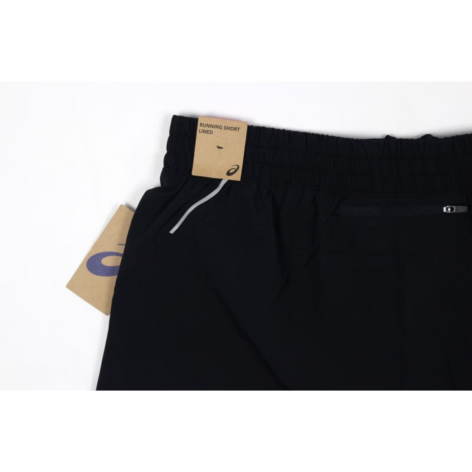 Asics ASICS Women's Run Shorts Lasercut Lined 2.5" Inseam XL Black Size 40" / US 18 - 4 Thumbnail
