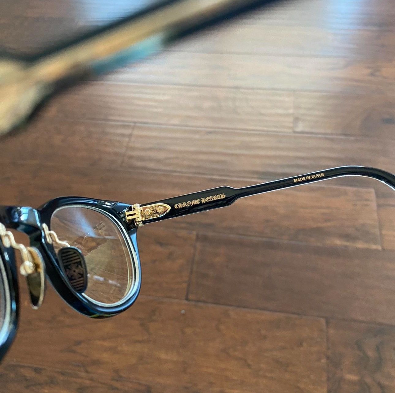 Chrome Hearts CHROME HEARTS DINGALONGLINGLONG 18k Gold eyeglasses Size ONE SIZE - 7 Thumbnail