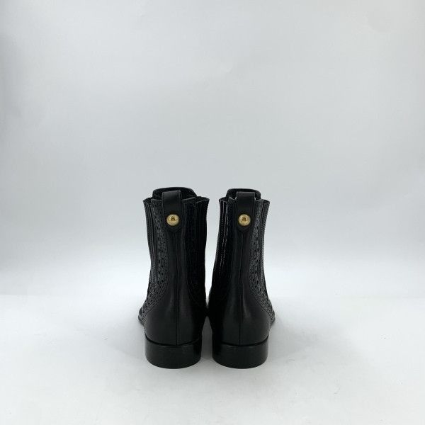 Louis Vuitton Louis Vuitton Black Baroque Ankle Boots for Women -2505 Size US 6 / IT 36 - 4 Thumbnail