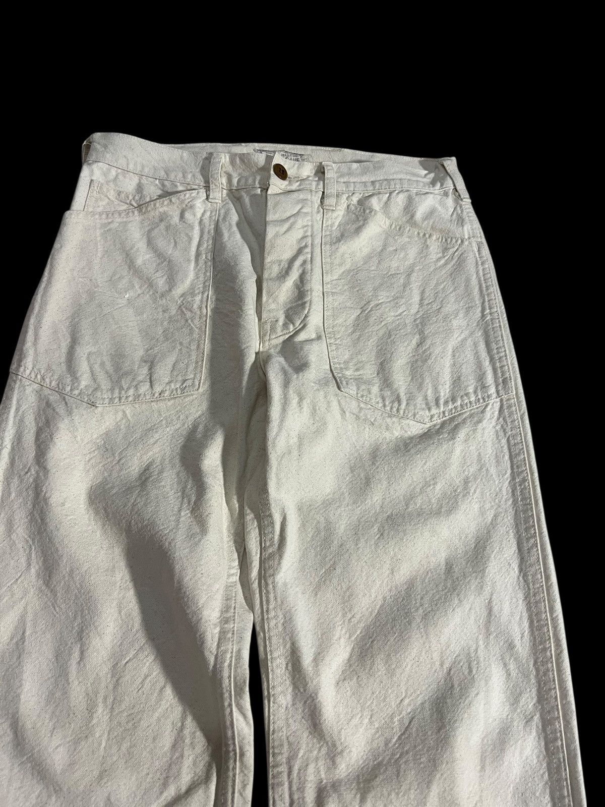 Sugar Cane Vintage Sugar Canes Backle Back Cream Pants Size US 30 / EU 46 - 3 Thumbnail