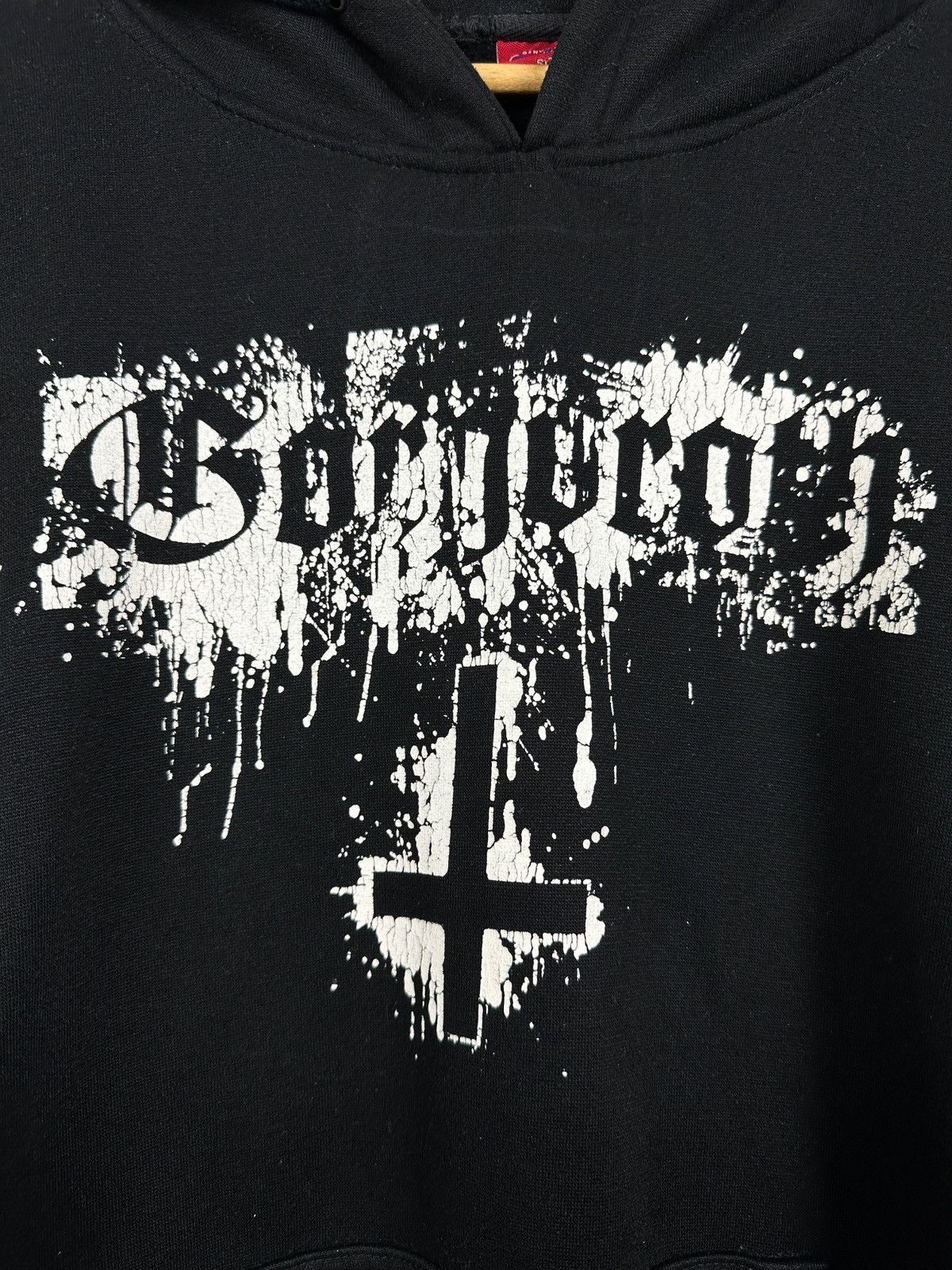 Band Tees Vintage Gorgoroth Antichrist Very Rare Black Metal Hoodie Size US XL / EU 56 / 4 - 17 Thumbnail