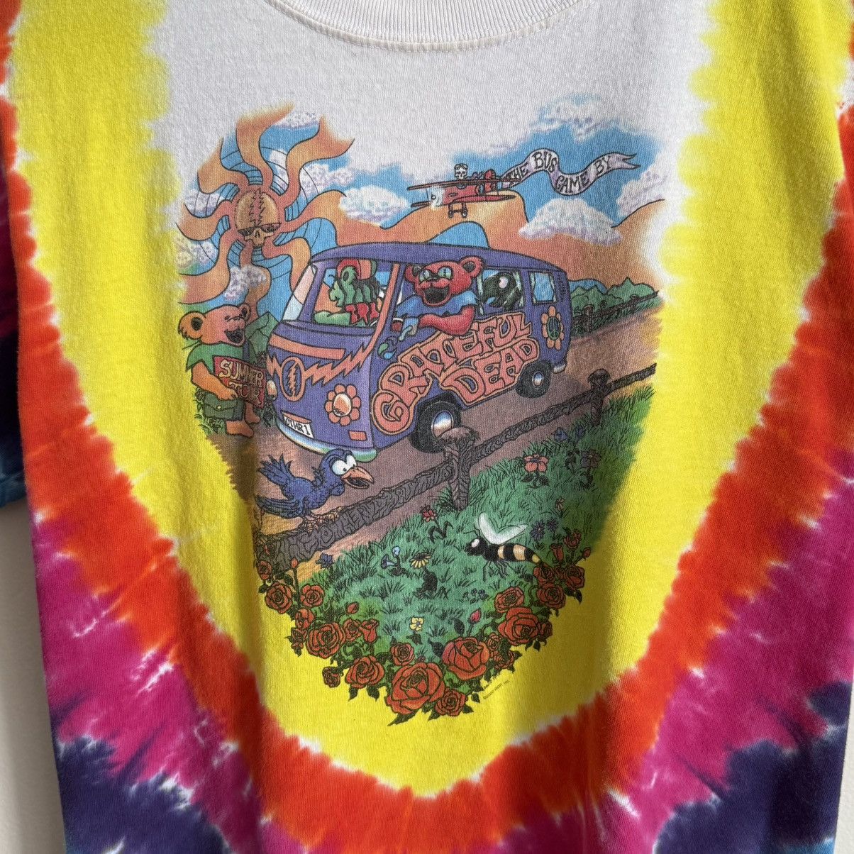 Liquid Blue Vintage 2000 Grateful Dead Tie Dye T-Shirt Summer Tour 1994 Size US S / EU 44-46 / 1 - 3 Thumbnail