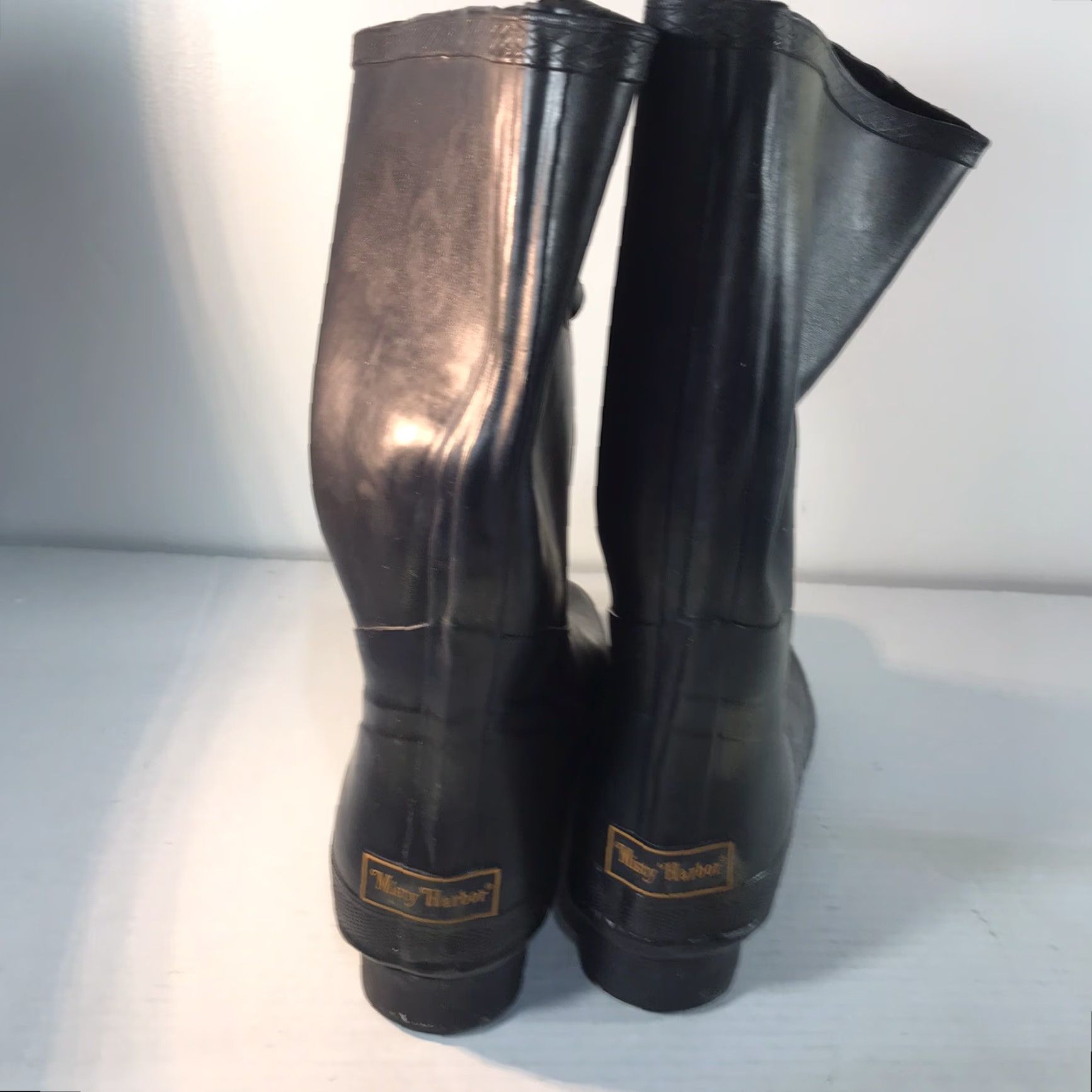 Vintage VINTAGE Steel Shank Rain Boots Waterproof Rubber Boots Men Size 11 Knee High Casual Workwear Size US 11 / EU 44 - 3 Thumbnail