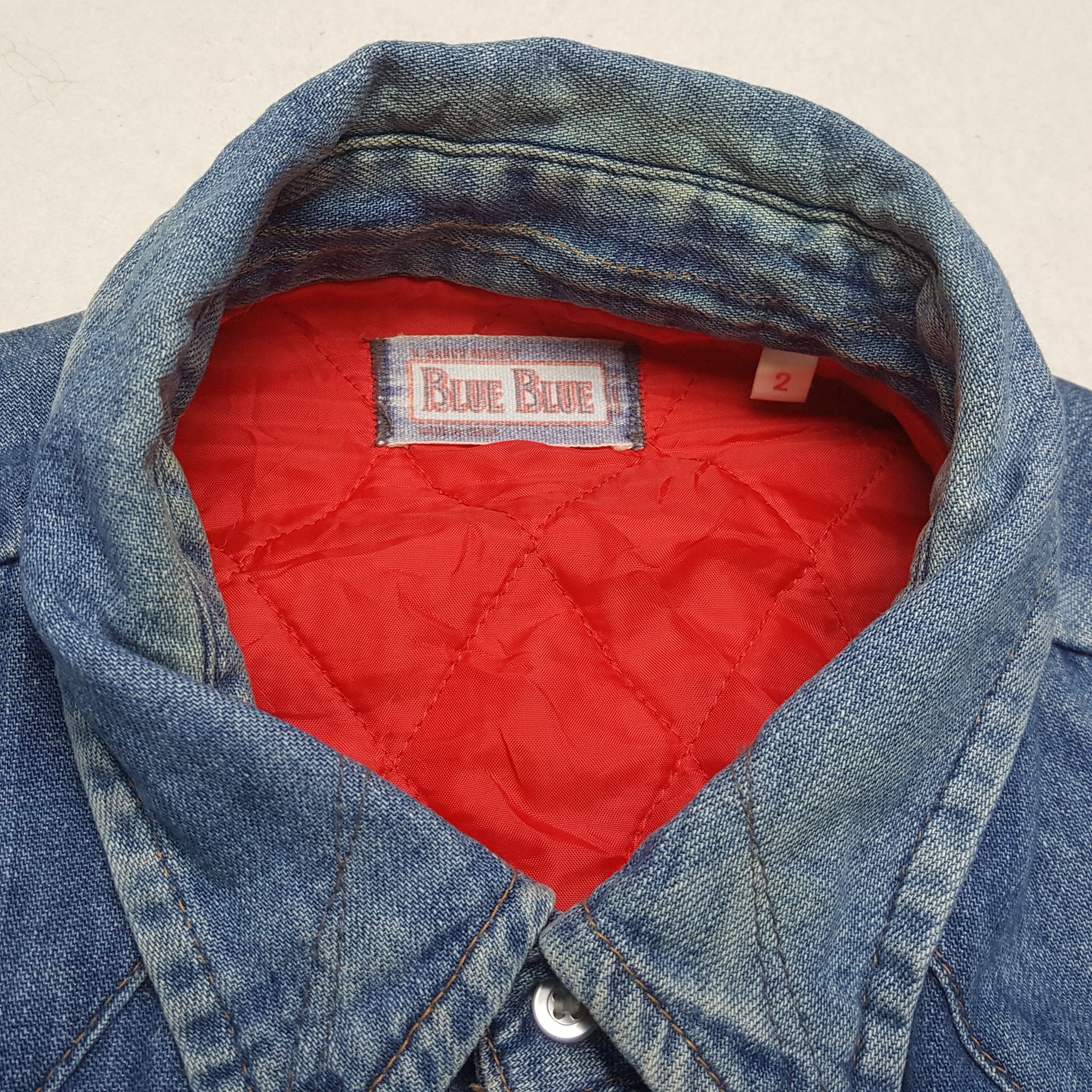 Blue Blue Japan × Japanese Brand × Vintage Vintage BLUE BLUE Japanese Fashion Brand Shirts Size US M / EU 48-50 / 2 - 9 Thumbnail