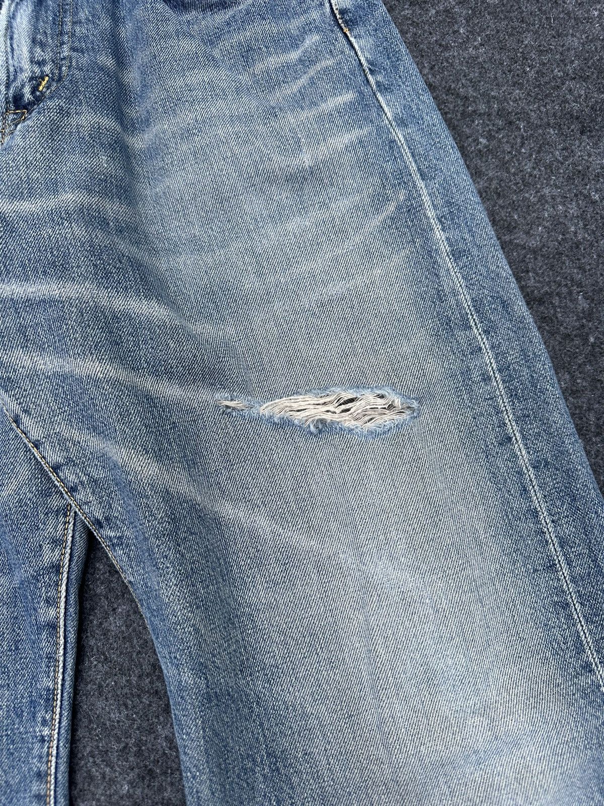 Edwin Vintage Edwin 505 Selvedge Faded Washed Denim 29x31 D9 Size US 29 - 7 Thumbnail