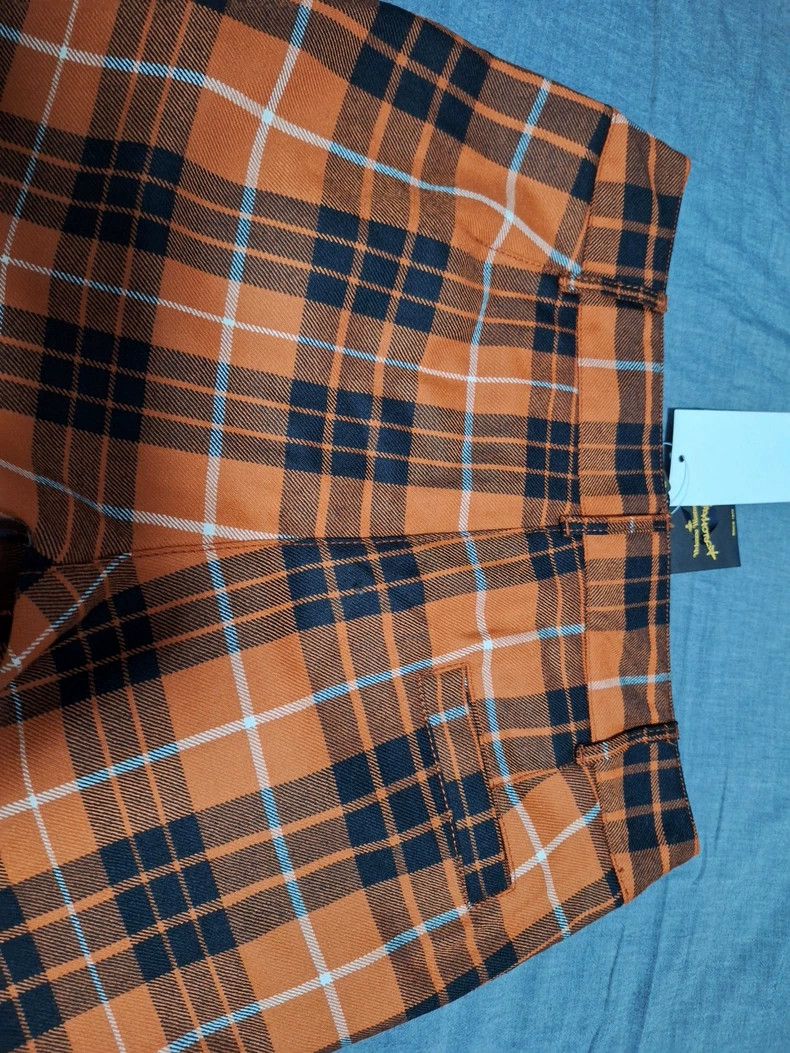 Vivienne Westwood Vivienne Westwood Classic orange plaid trousers Size 26" / US 2 / IT 38 - 4 Thumbnail