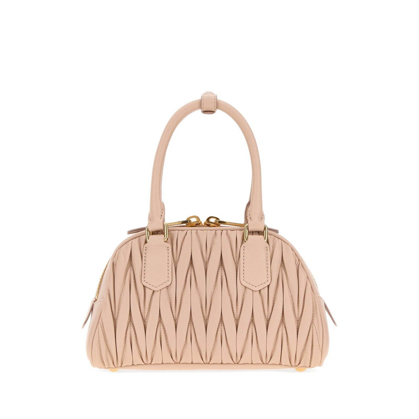 Miu Miu MIU MIU Arcadie $3150 Powder Pink Nappa Leather Top Handle B Size ONE SIZE - 3 Thumbnail
