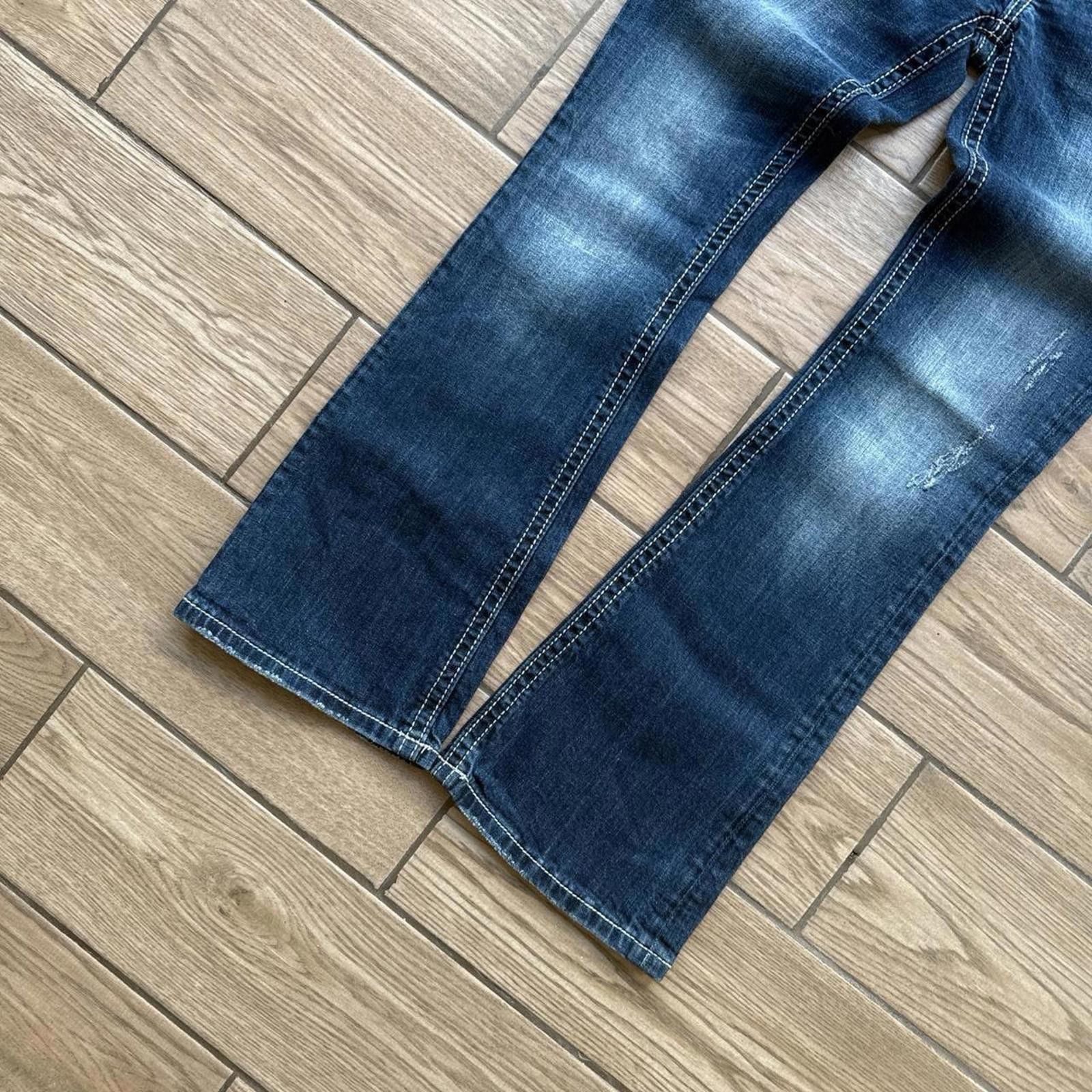 Express Y2K Be Rock for Express Boot Cut Denim 00s Jeans Size 42" / US 20 - 6 Thumbnail