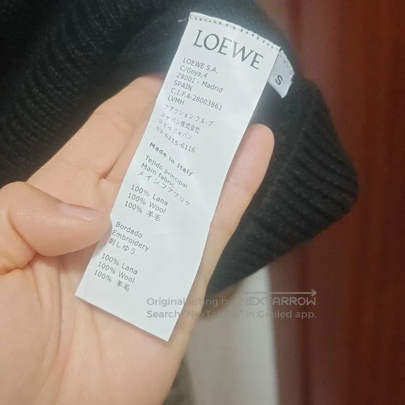 Loewe Loewe Merino Wool Crewneck Sweater Size S / US 4 / IT 40 - 6 Thumbnail