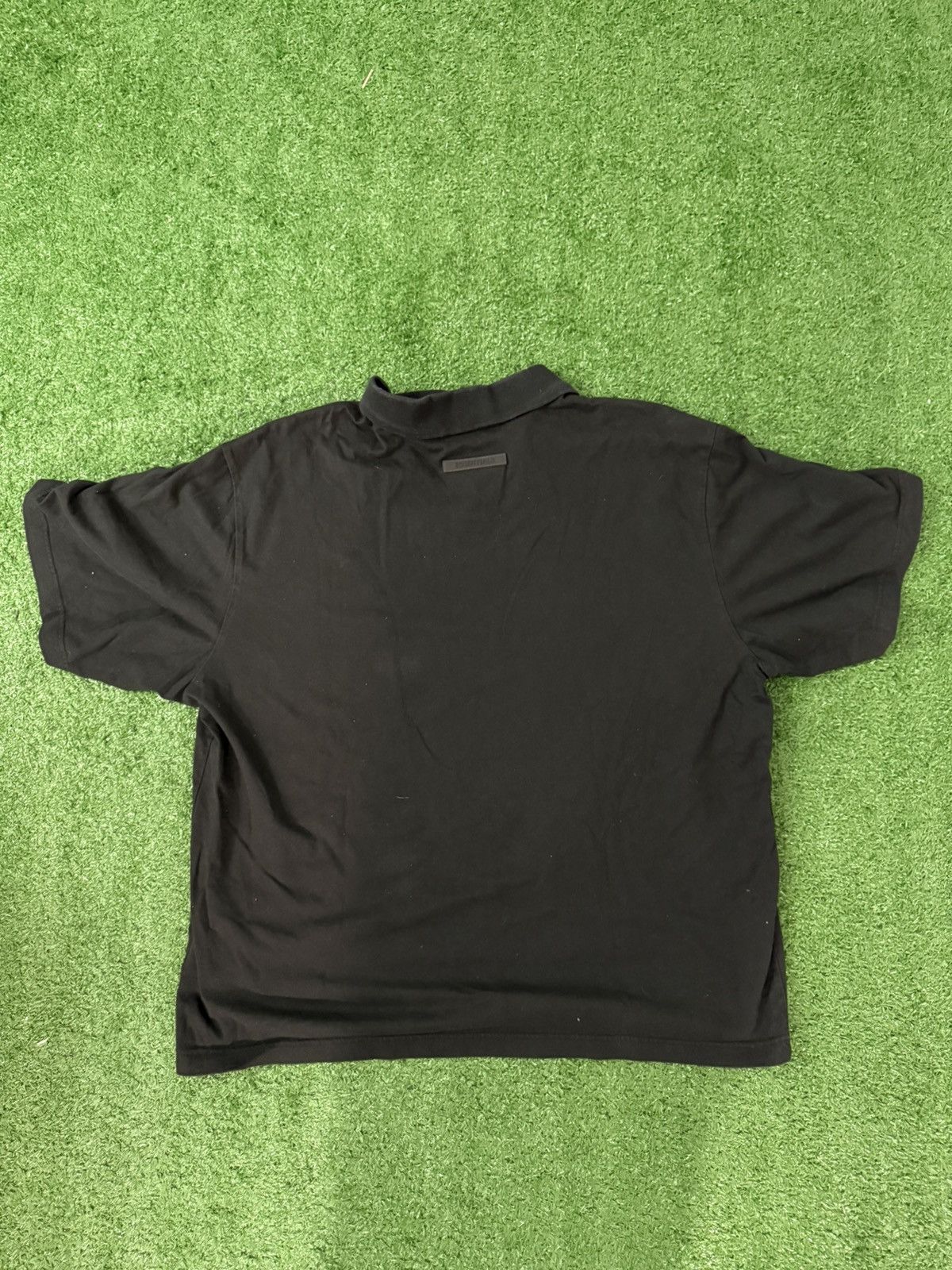 Essentials Fear of God Essentials Short Sleeve Polo “Black” Size US L / EU 52-54 / 3 - 3 Thumbnail