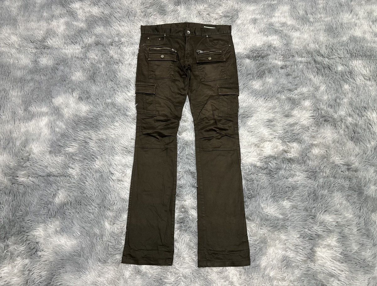 semanticdesign 🔥Sick Y2K Semantic Design Multi Pockets Cargo Pants Zipper Size US 34 / EU 50 - 1 Thumbnail
