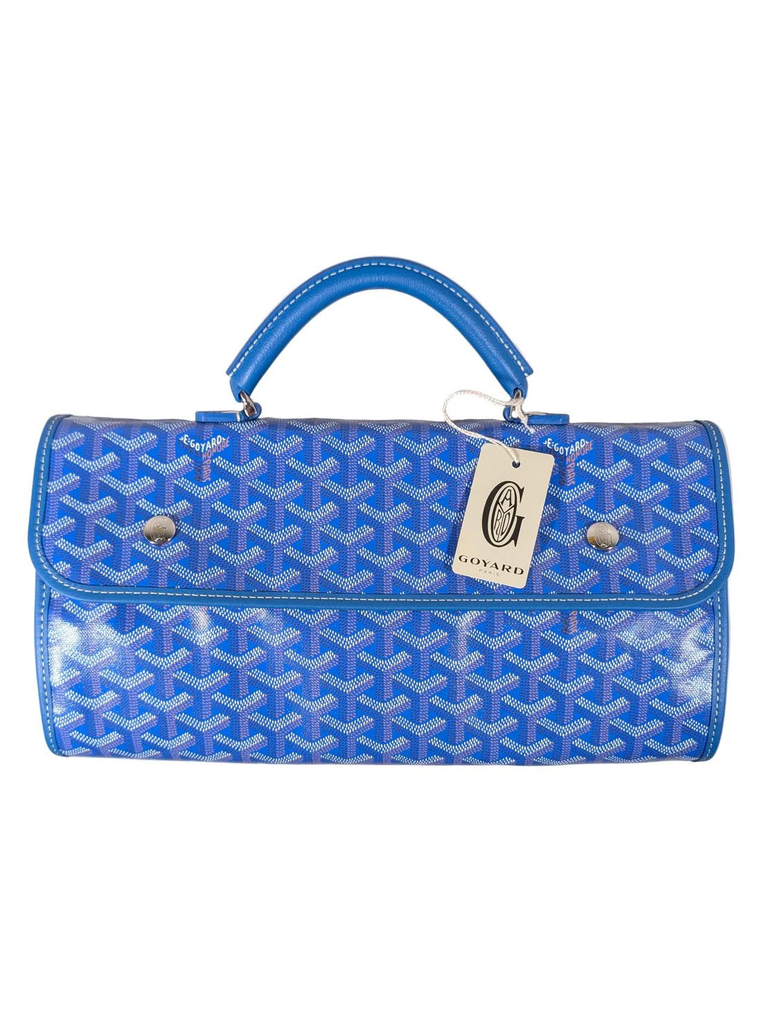 Goyard Sky Blue Saint Léger Foldable Backpack Size ONE SIZE - 3 Thumbnail