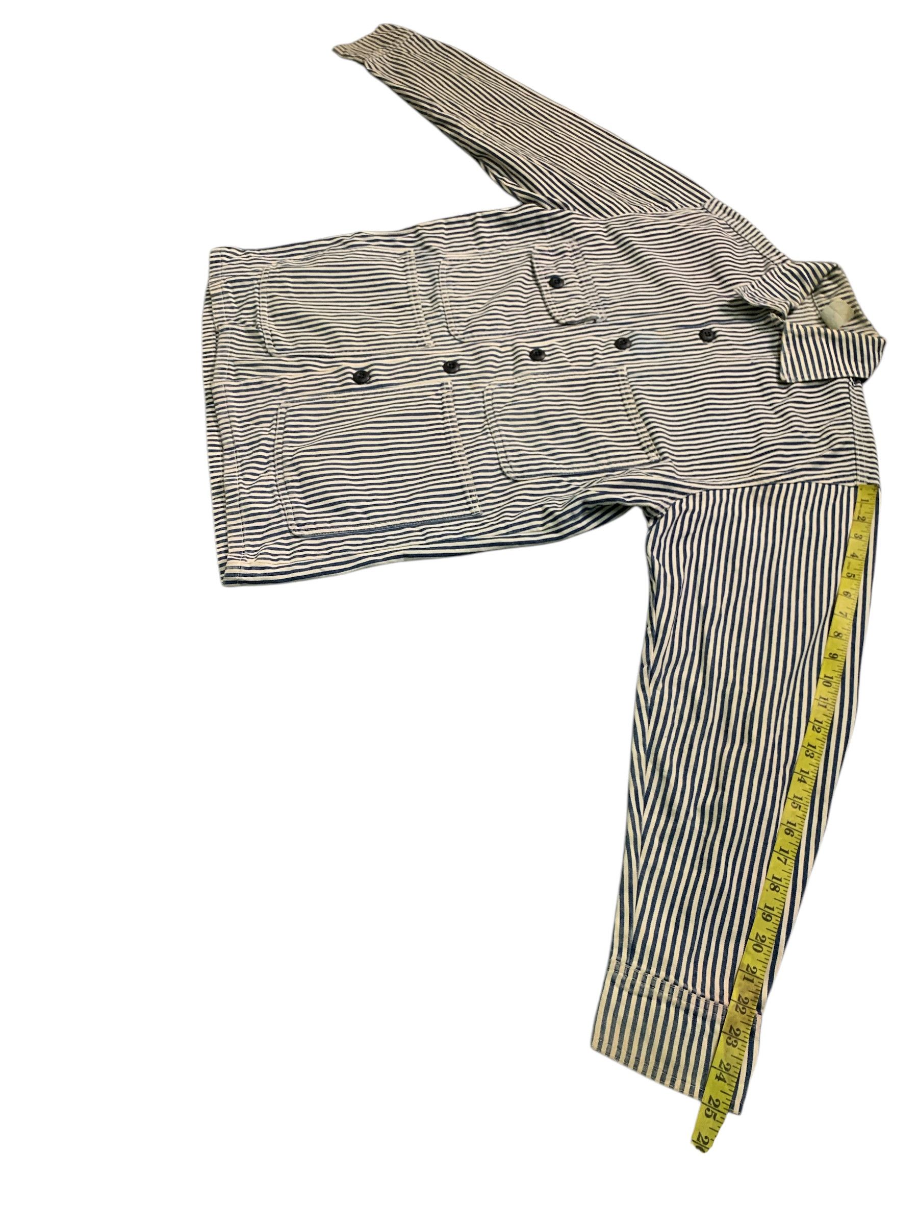 Vintage Rare Design Vintage Hickory Stripe Chore Jackets Size US M / EU 48-50 / 2 - 8 Thumbnail