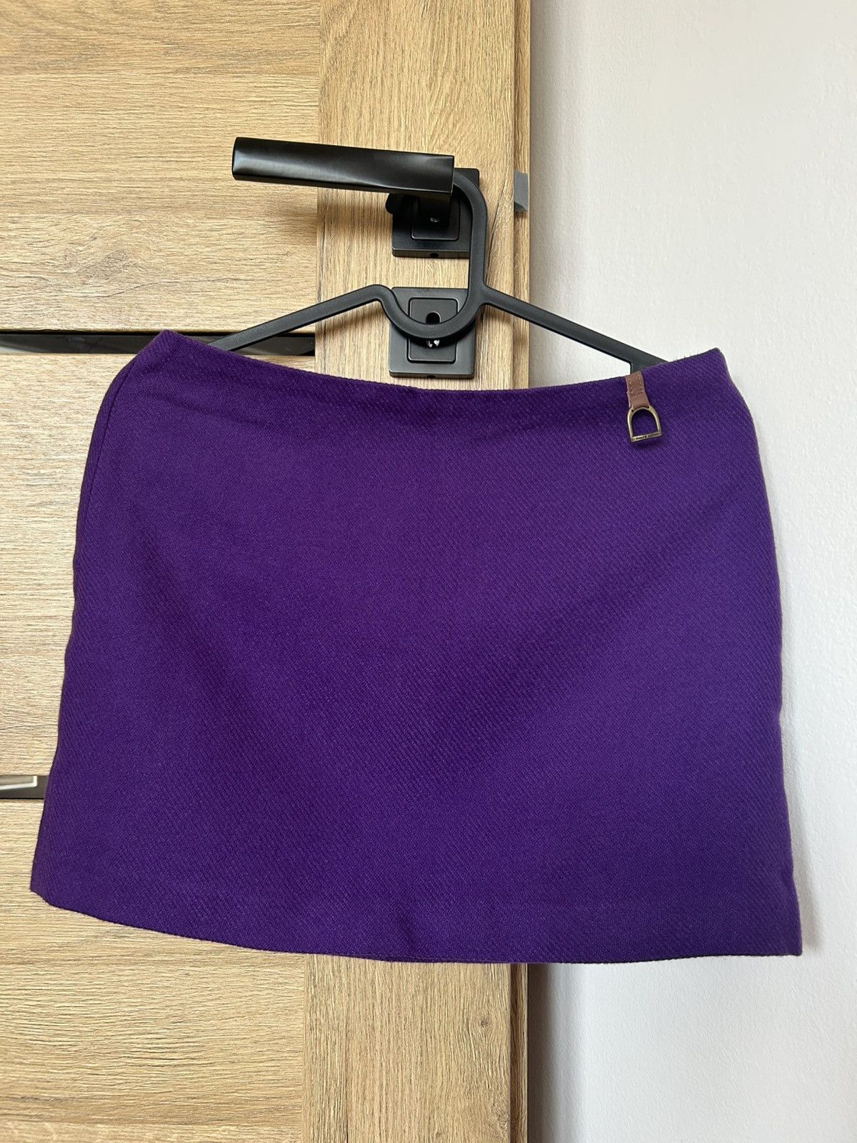 Ralph Lauren Ralph Lauren Mini Skirt Purple Hanger Horseshoe Size 36" / US 14 / IT 50 - 1 Thumbnail