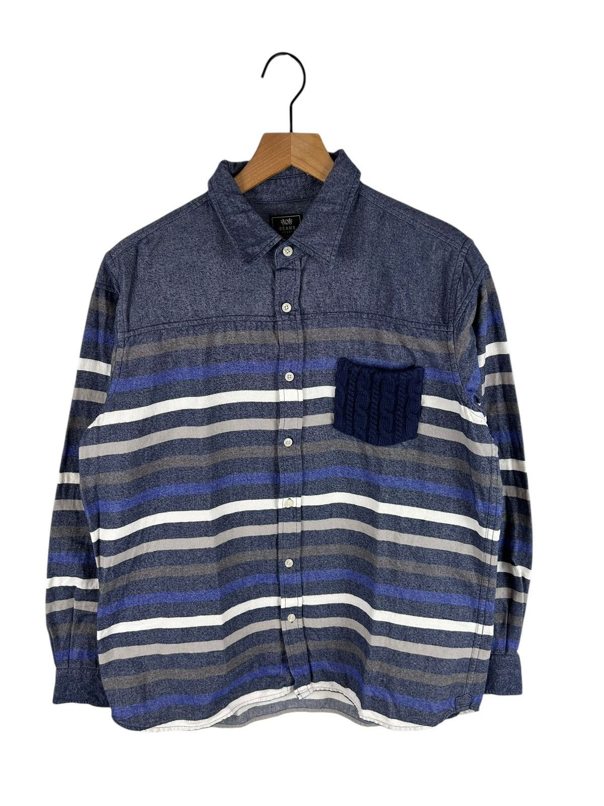 Beams Plus Beams Plaid Shirt Size US XL / EU 56 / 4 - 1 Thumbnail