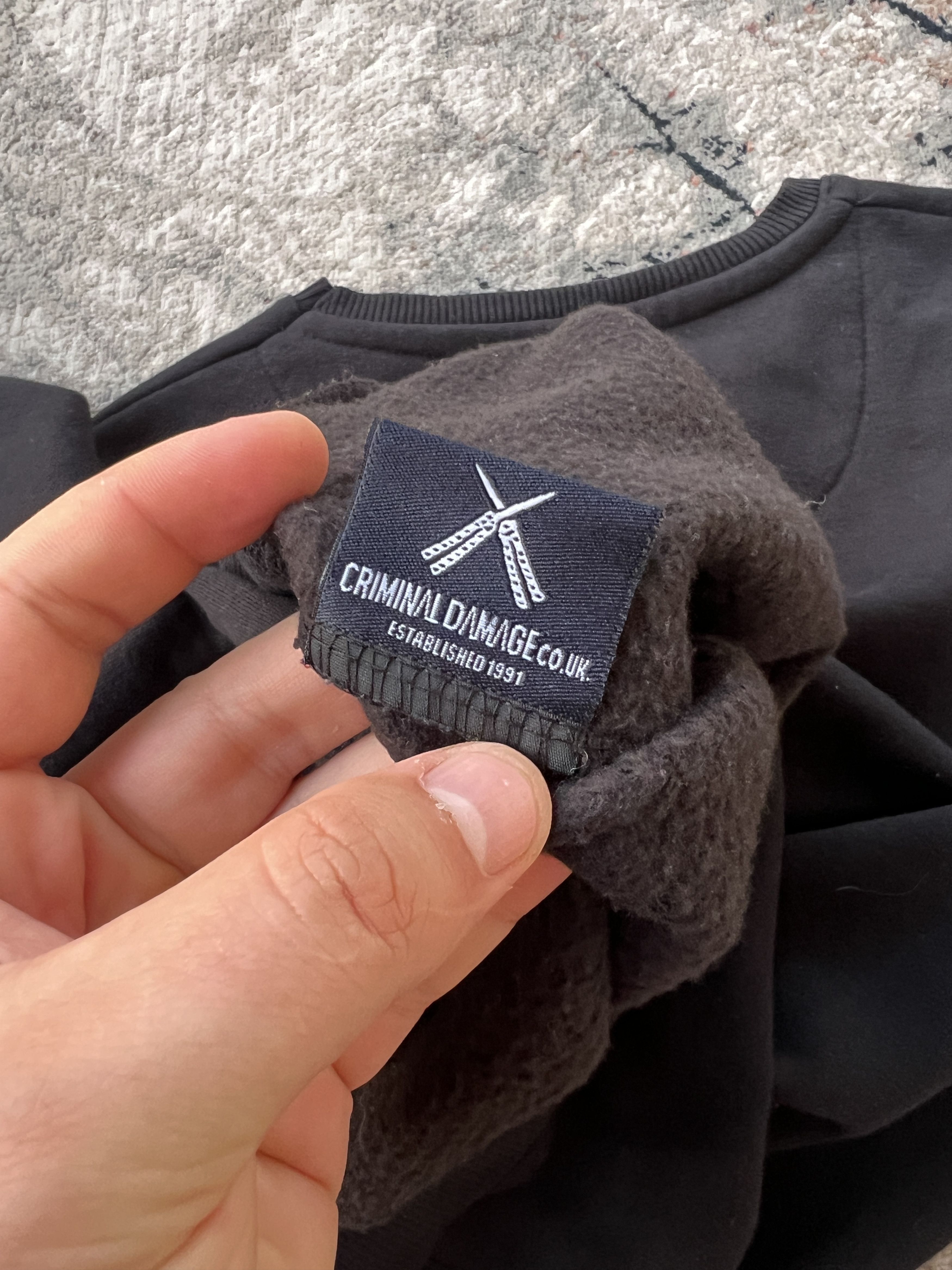 Criminal Damage Criminal Damage Swetahirt Size US L / EU 52-54 / 3 - 7 Thumbnail