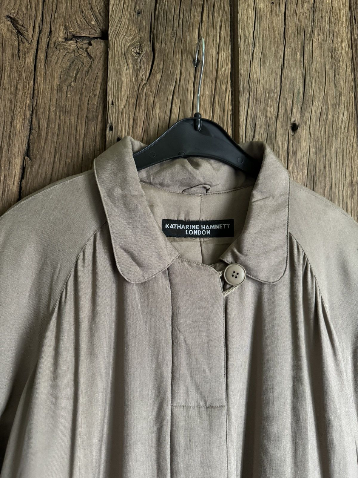 Archive 80s Katharine Hamnett London Long Coat