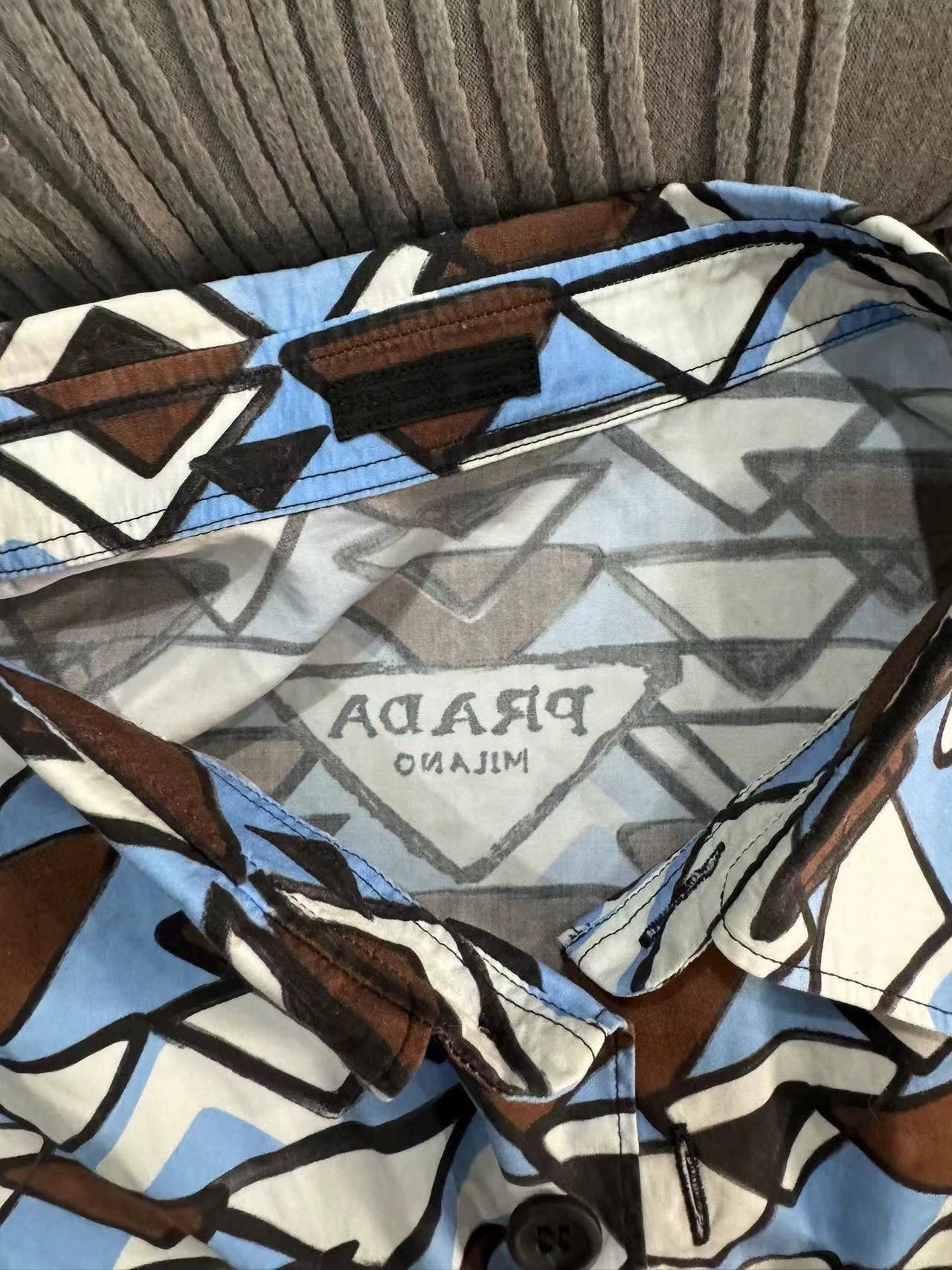 Prada PRADA New Comic Print Shirt Size US XL / EU 56 / 4 - 2 Thumbnail