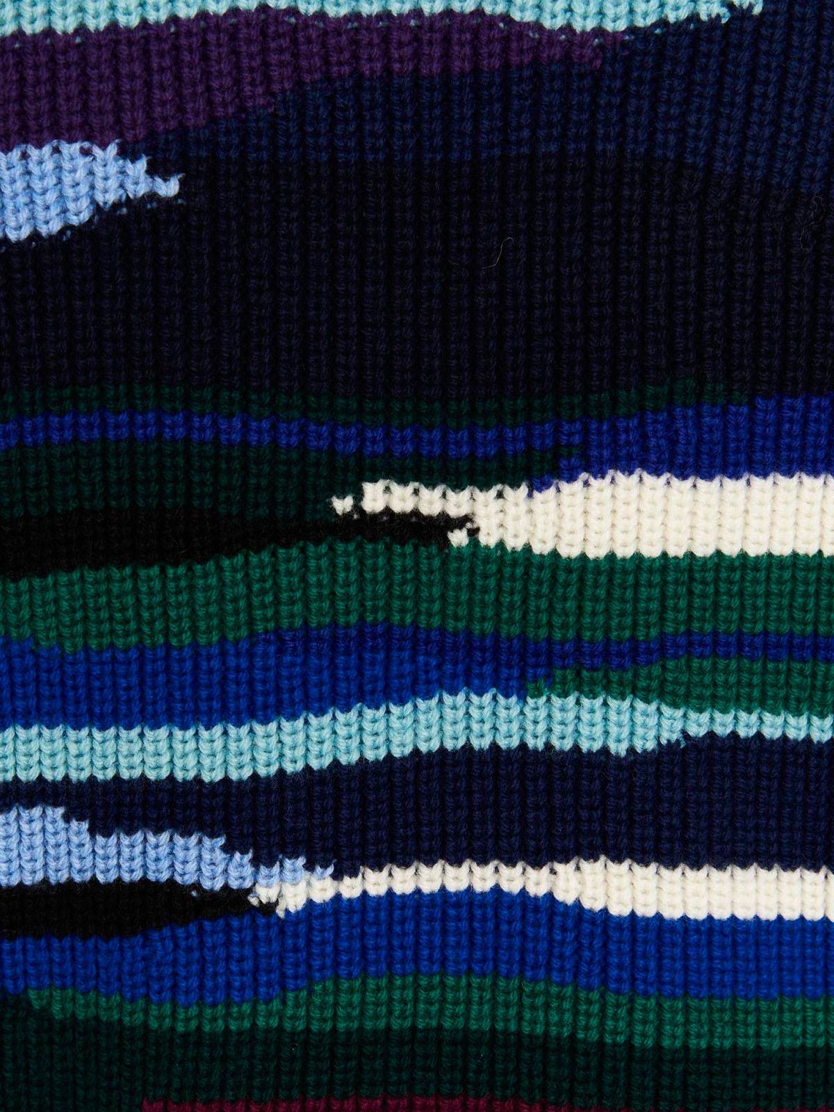 Missoni o1y0225 Crewneck Sweater in Multicolor Size US M / EU 48-50 / 2 - 4 Thumbnail