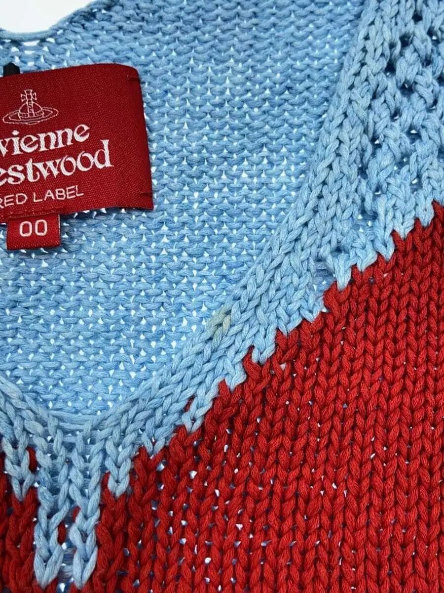 Vivienne Westwood Heart Fishnet Knit Sweater Vest Size US L / EU 52-54 / 3 - 4 Thumbnail