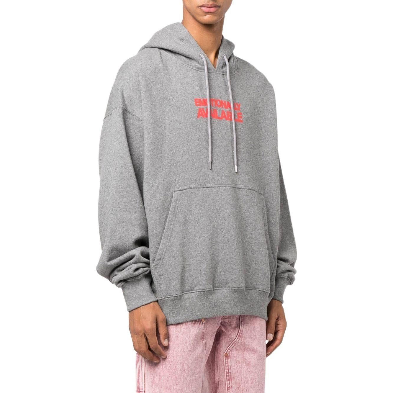 Off-White o1y0325 Logo Hoodie in Grey Size US L / EU 52-54 / 3 - 3 Thumbnail