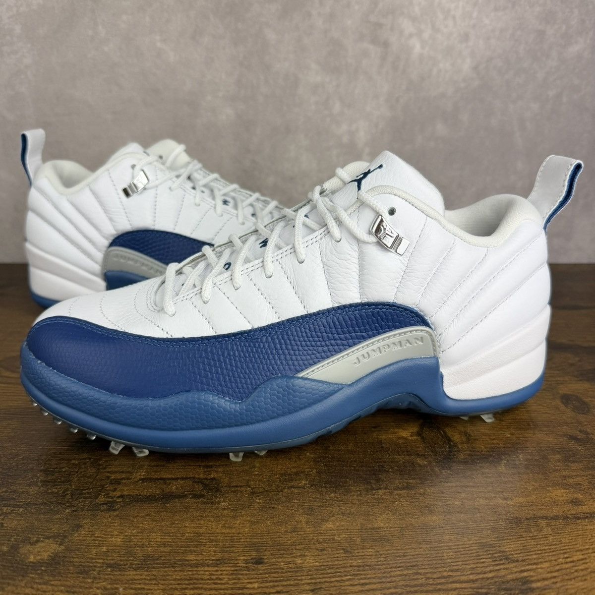 Jordan Brand NEW Air Jordan 12 Low Golf French Blue DH4120-101 Cleats OG Size US 8 / EU 41 - 2 Thumbnail