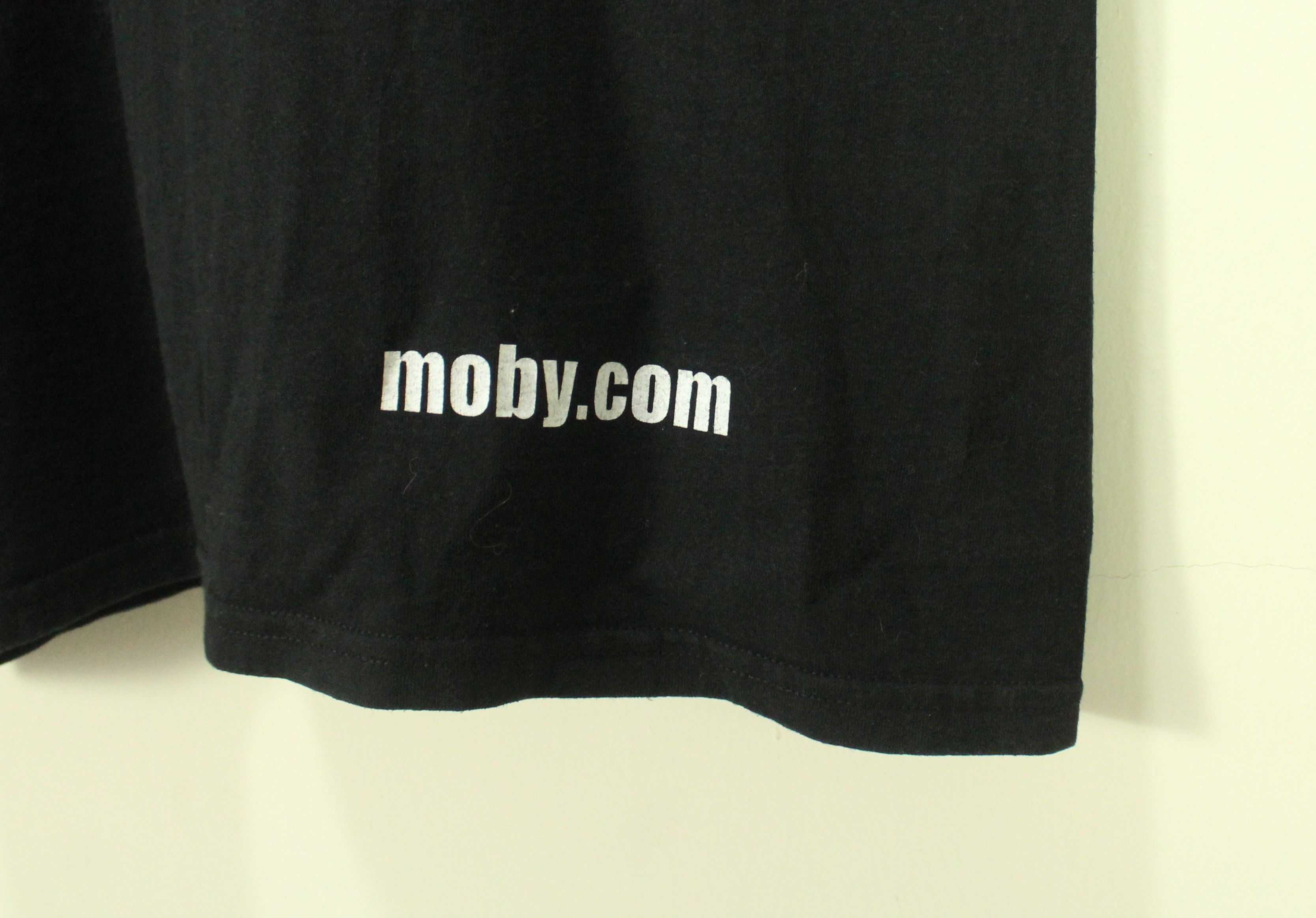 Band Tees Vintage MOBY T Shirt 18 Size US XL / EU 56 / 4 - 4 Thumbnail