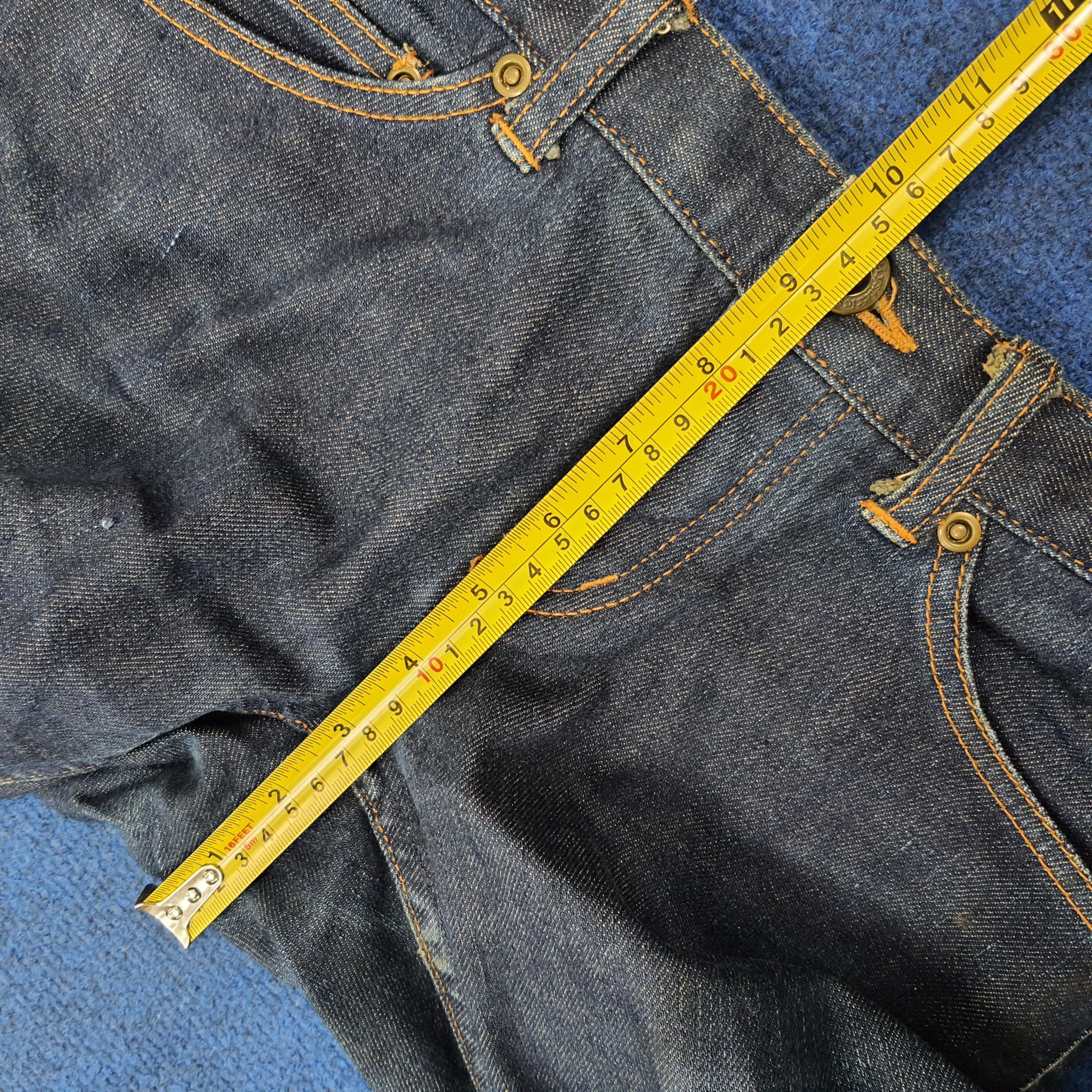 Hysteric Glamour Vintage Hysterics Raiders Custom Iconic Logo Jeans C272N6 Size 27" / US 4 / IT 40 - 14 Thumbnail