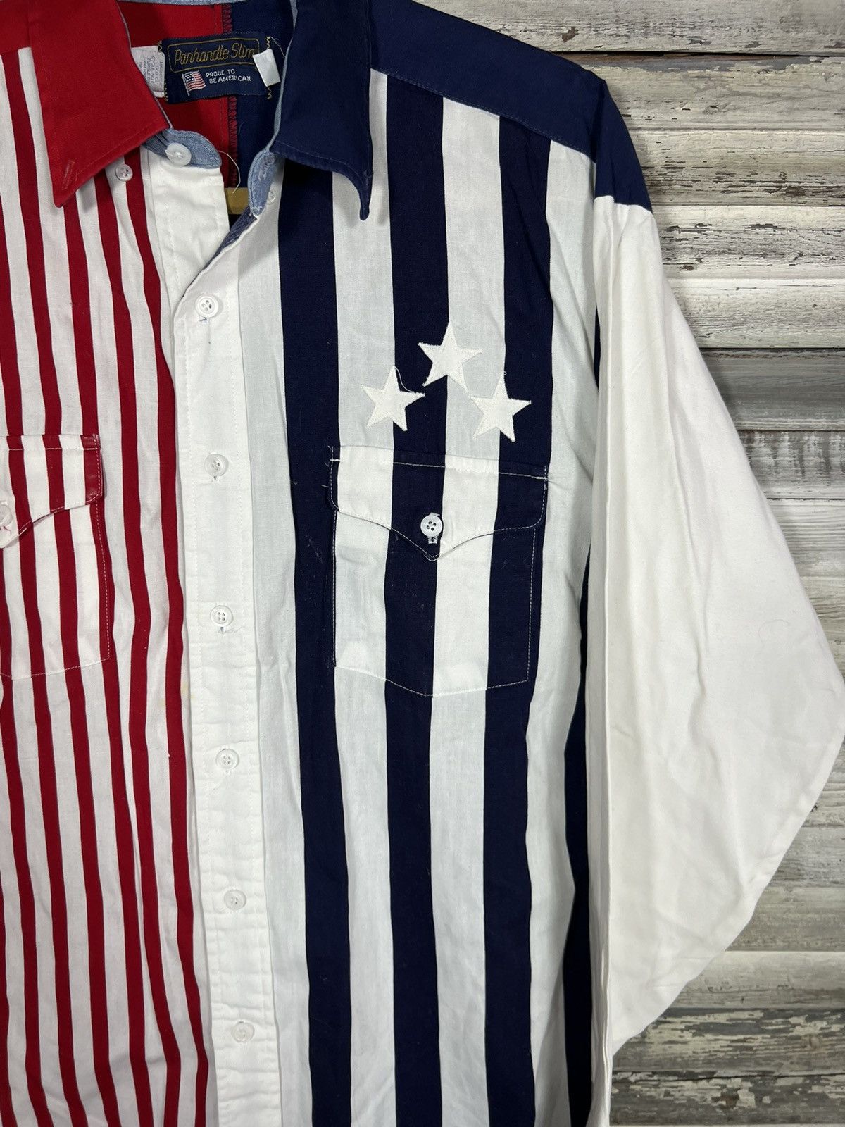 Vintage Vintage Pan Handle Slim USA Shirt Size US M / EU 48-50 / 2 - 4 Thumbnail