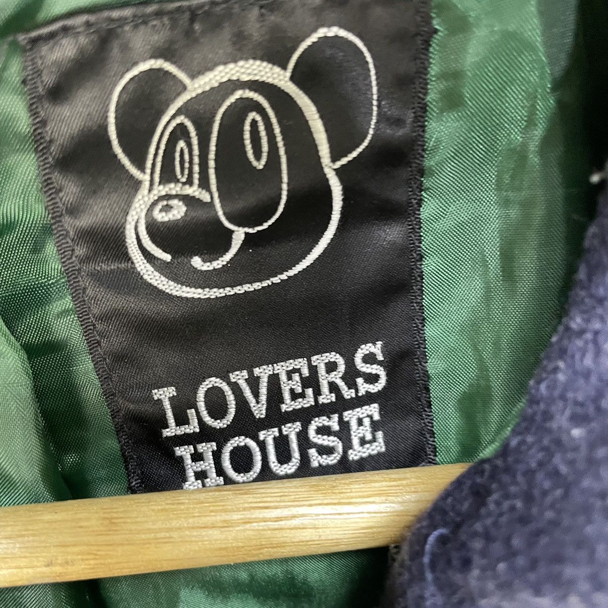 Angel Blue × Hysteric Glamour 💥Japanese Brand Super Lovers Duffle Jacket Made In Japan Size M / US 6-8 / IT 42-44 - 5 Thumbnail