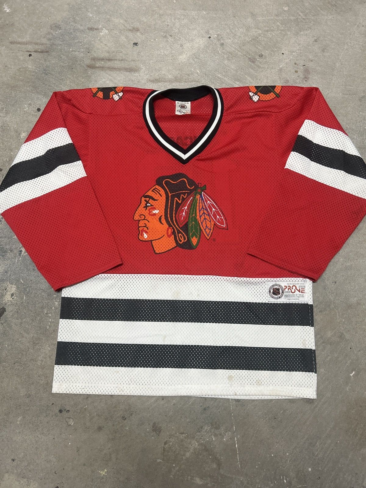 NHL Vintage 1992 Chicago Blackhawks Hockey Jersey Size US L / EU 52-54 / 3 - 1 Thumbnail
