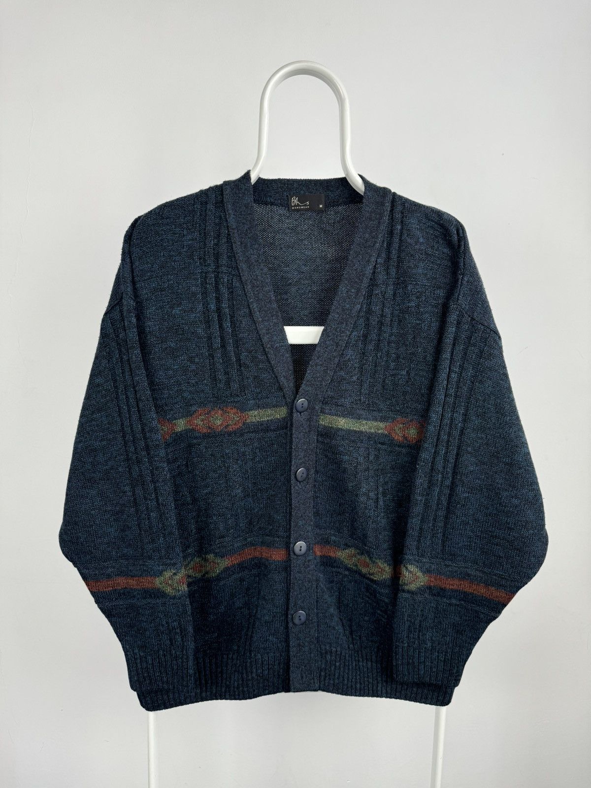 Vintage Vintage Multicolour Arcrylic Cardigan Size US M / EU 48-50 / 2 - 1 Thumbnail