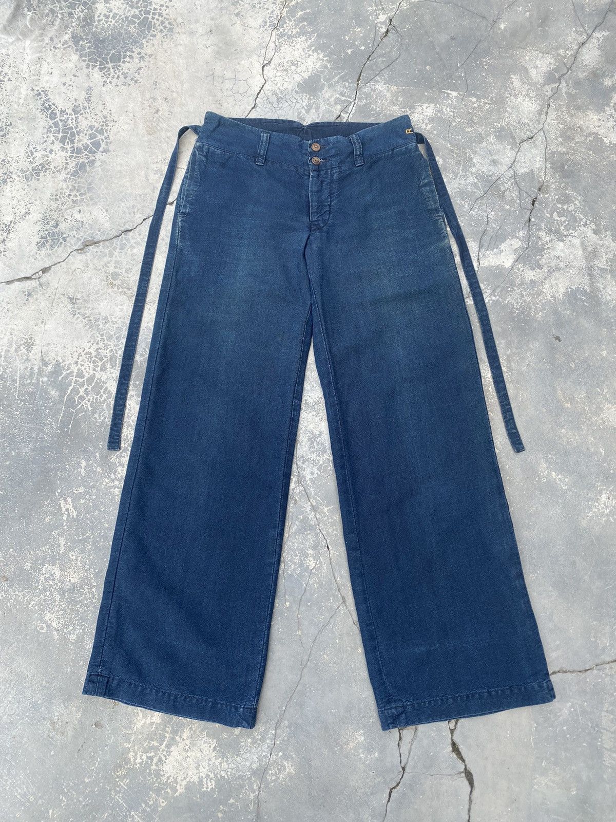 45rpm 45RPM Linen Wide Jeans Size 30" / US 8 / IT 44 - 1 Thumbnail