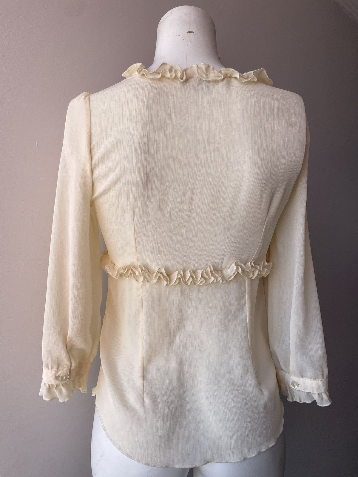 Vintage Italian silk dress Size M / US 6-8 / IT 42-44 - 11 Thumbnail