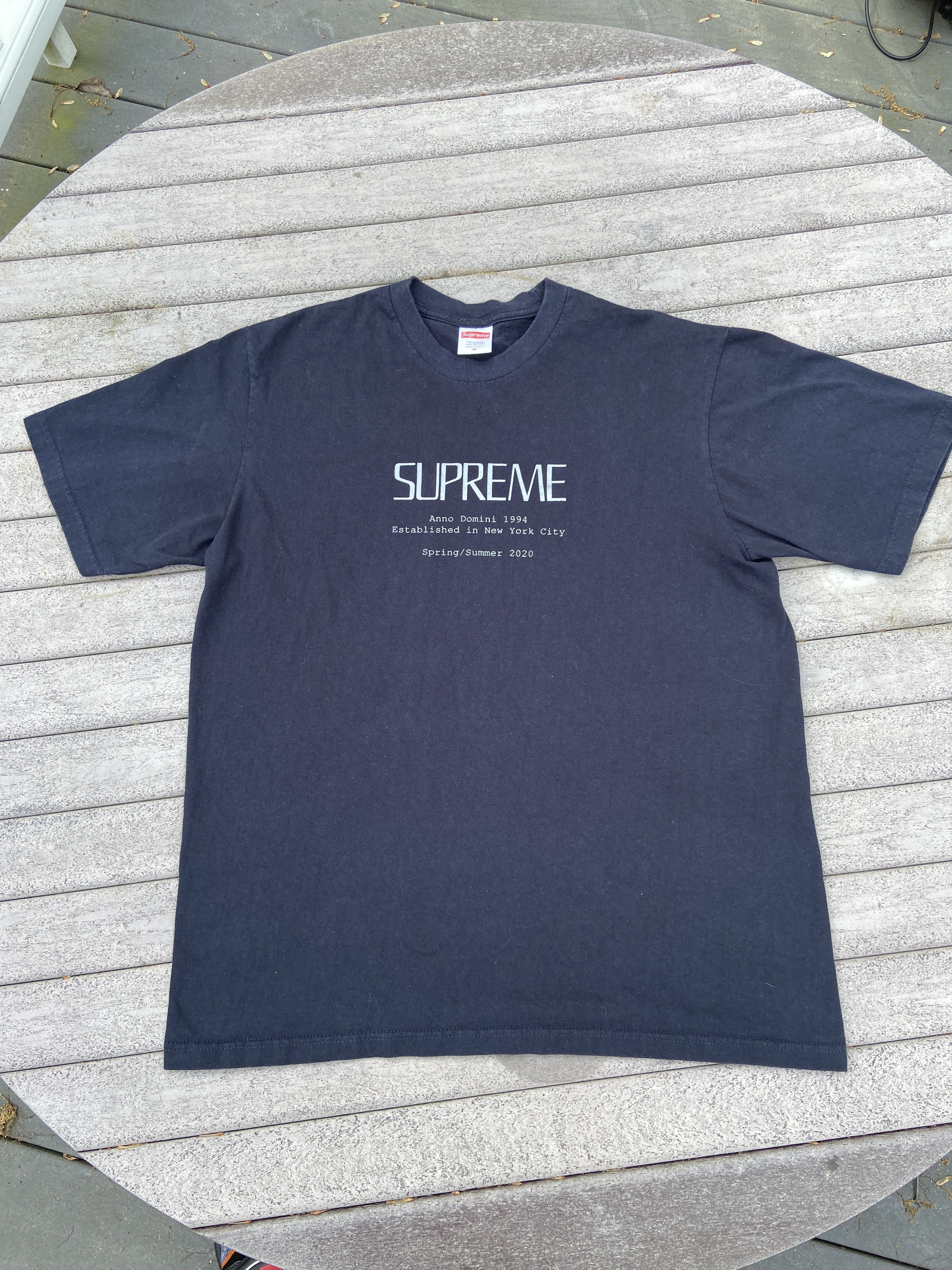 トップス Supreme Anno Domini Tee Supreme Anno Domini Tee White Men's - SS20 - US