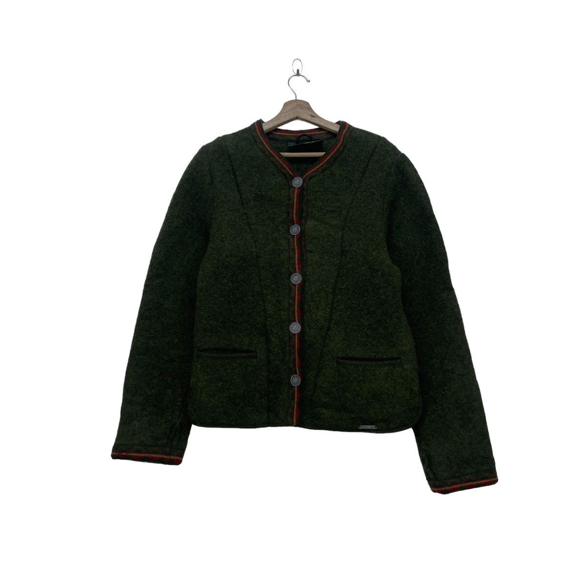 Autumn Cashmere × Designer × GIESSWEIN Rare Giesswein Wool Jacket Size S / US 4 / IT 40 - 1 Thumbnail