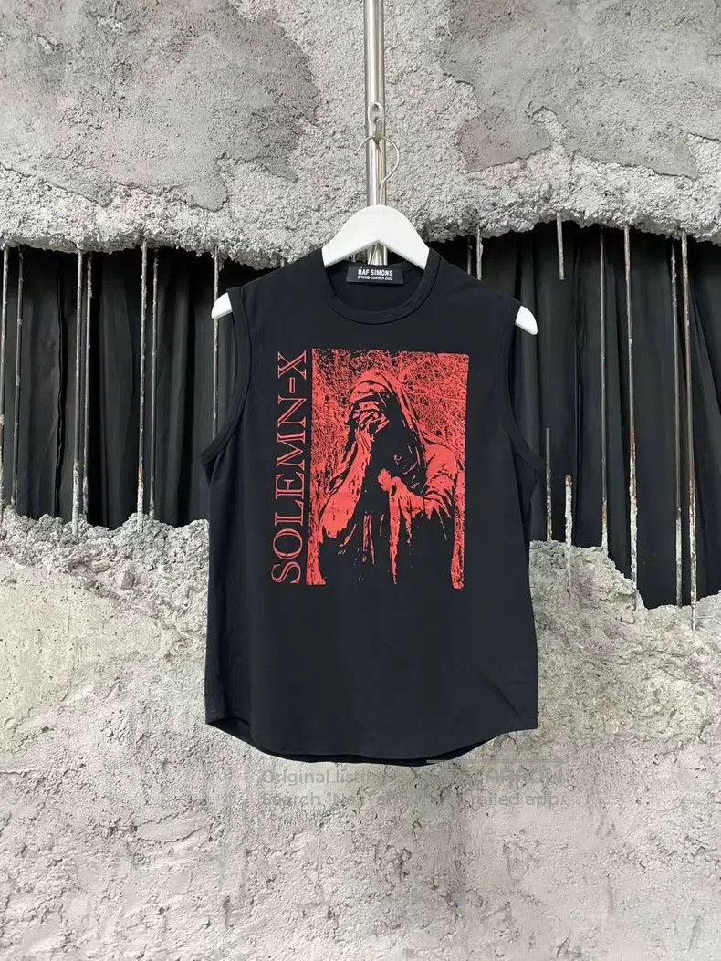 Raf Simons Raf Simons 2022 Spring/Summer European Tour Limited Vest Size US S / EU 44-46 / 1 - 1 Thumbnail