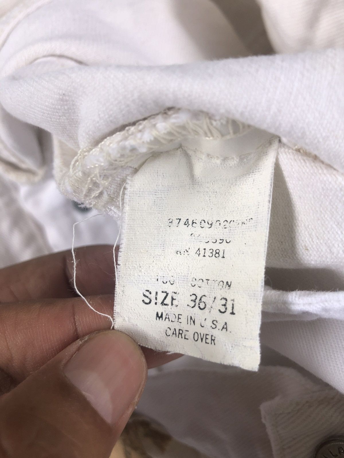RRL Ralph Lauren Vintage RRL Ralph Lauren Baggy Jeans Size US 35 - 19 Thumbnail