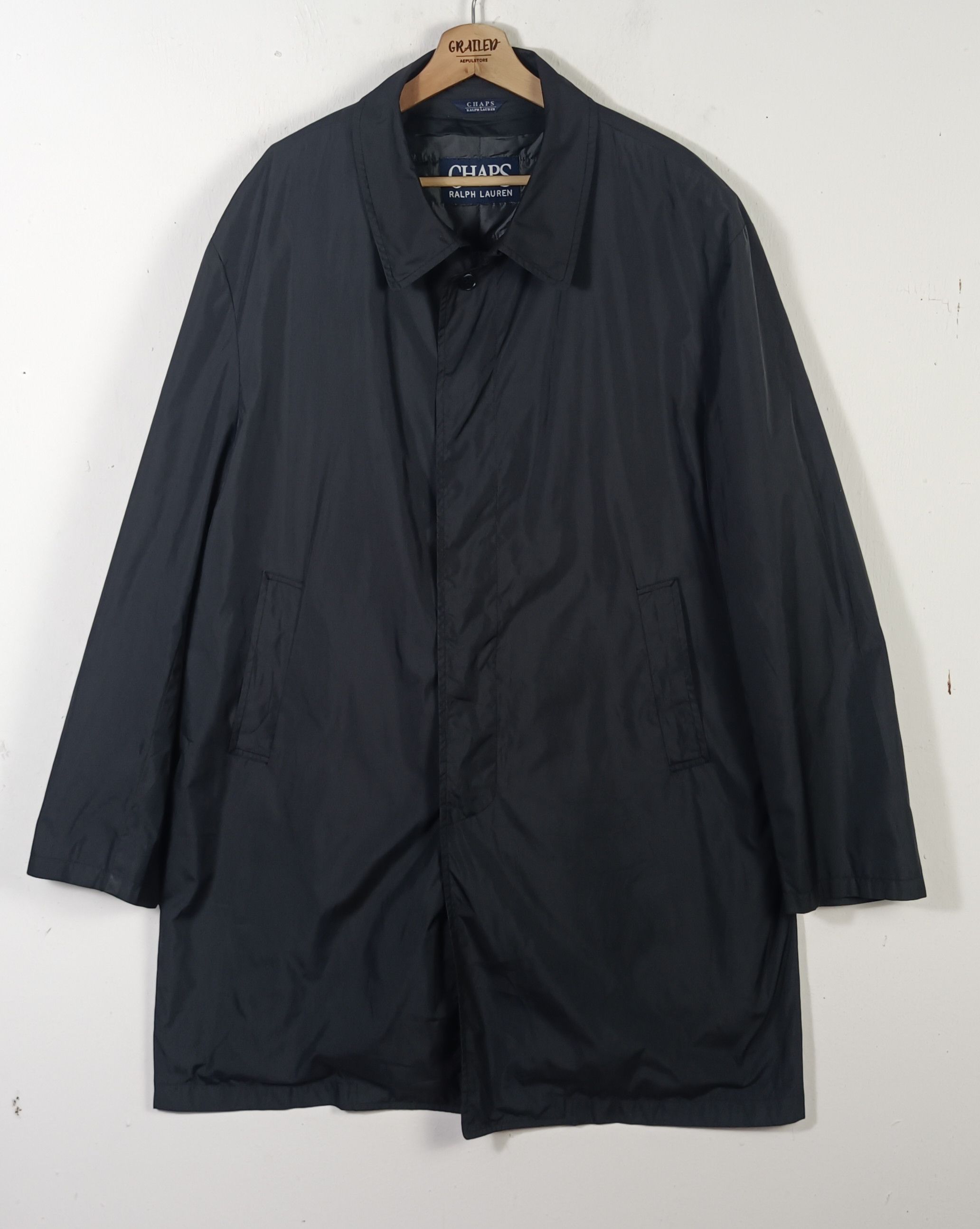 Chaps Vintage Chaps Ralph Lauren Trench Coat Jacket Size US XL / EU 56 / 4 - 1 Thumbnail