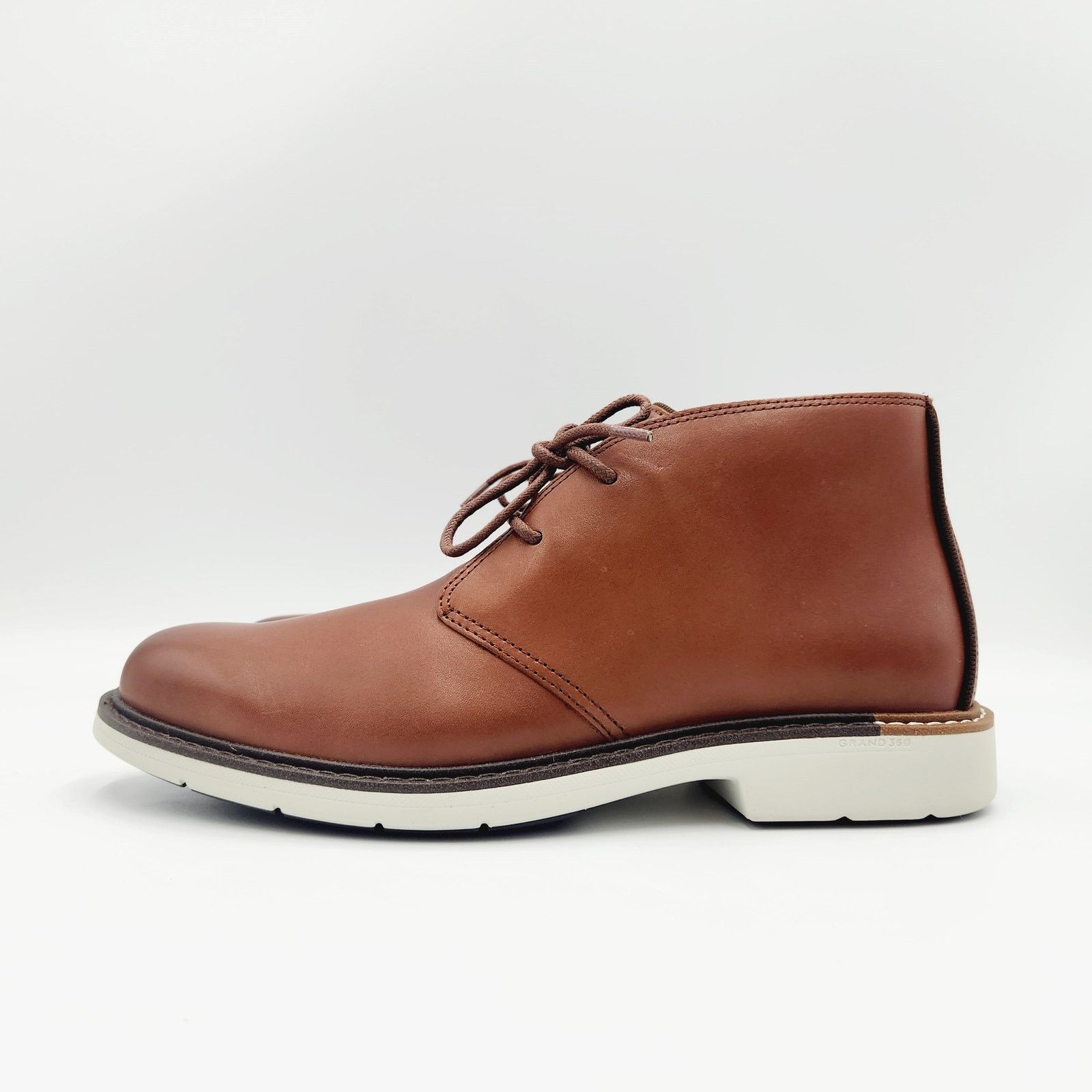 Cole Haan Cole Haan Men's Woodbury Brown Leather Chukka Boots 7.5M Size US 7.5 / EU 40-41 - 7 Thumbnail