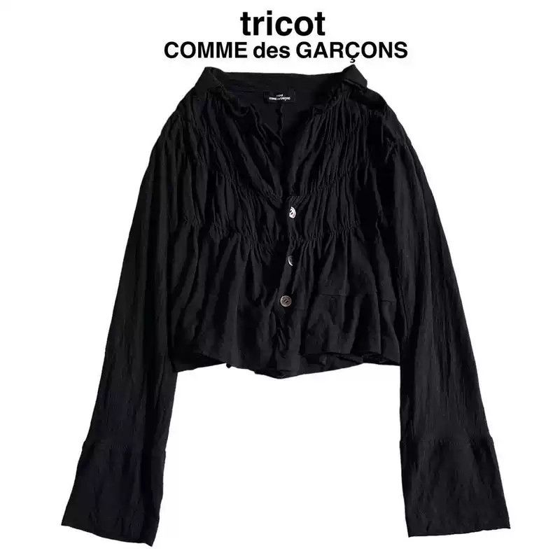 Comme des Garcons comme des garcons short wool jacket Size US M / EU 48-50 / 2 - 1 Thumbnail