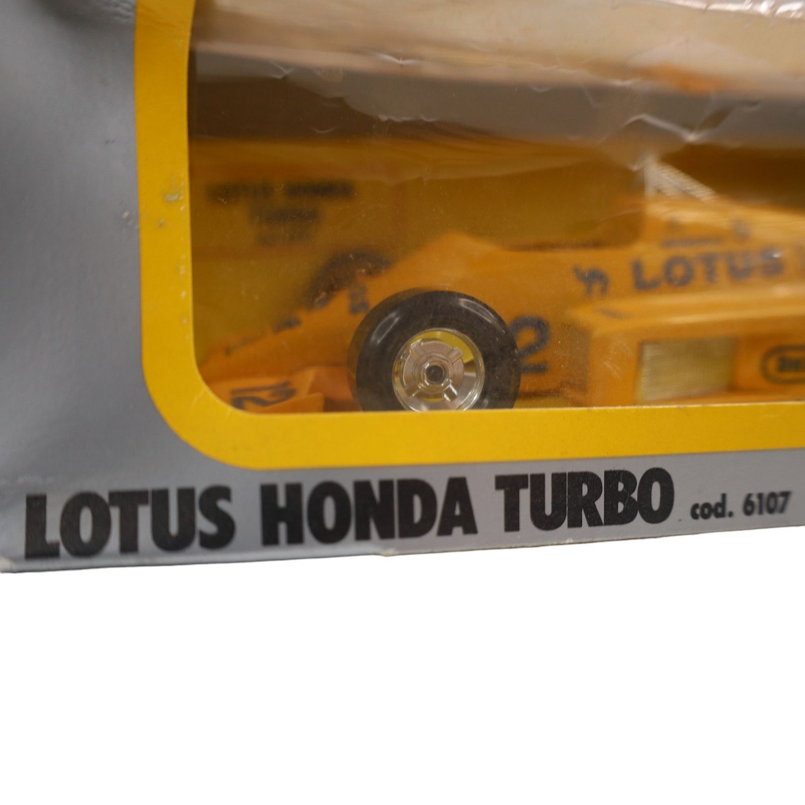 Vintage Vintage Burago Lotus Honda Turbo Die Cast Race Car Toy Size ONE SIZE - 4 Thumbnail