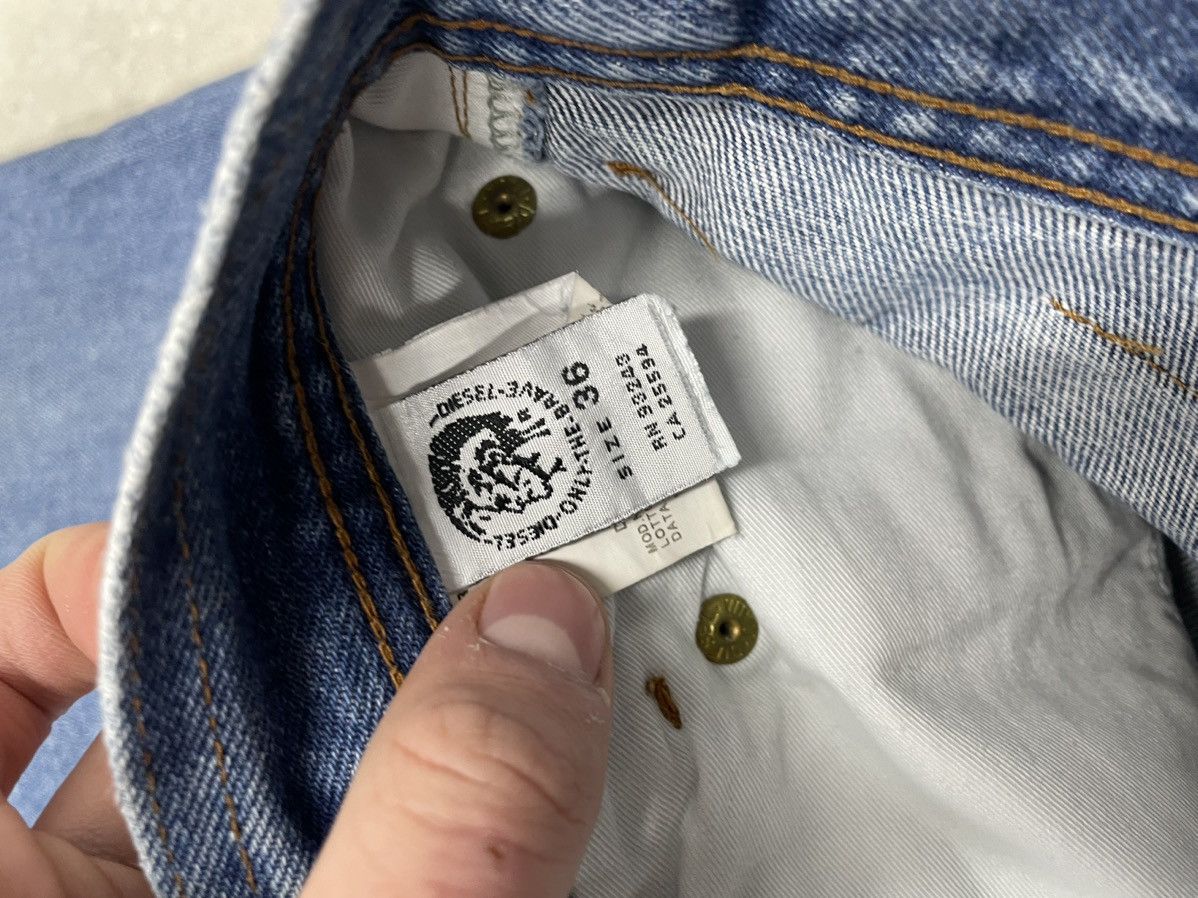 Diesel × Vintage Vintage Diesel jeans blue denim buggy fit Size US 36 / EU 52 - 9 Thumbnail